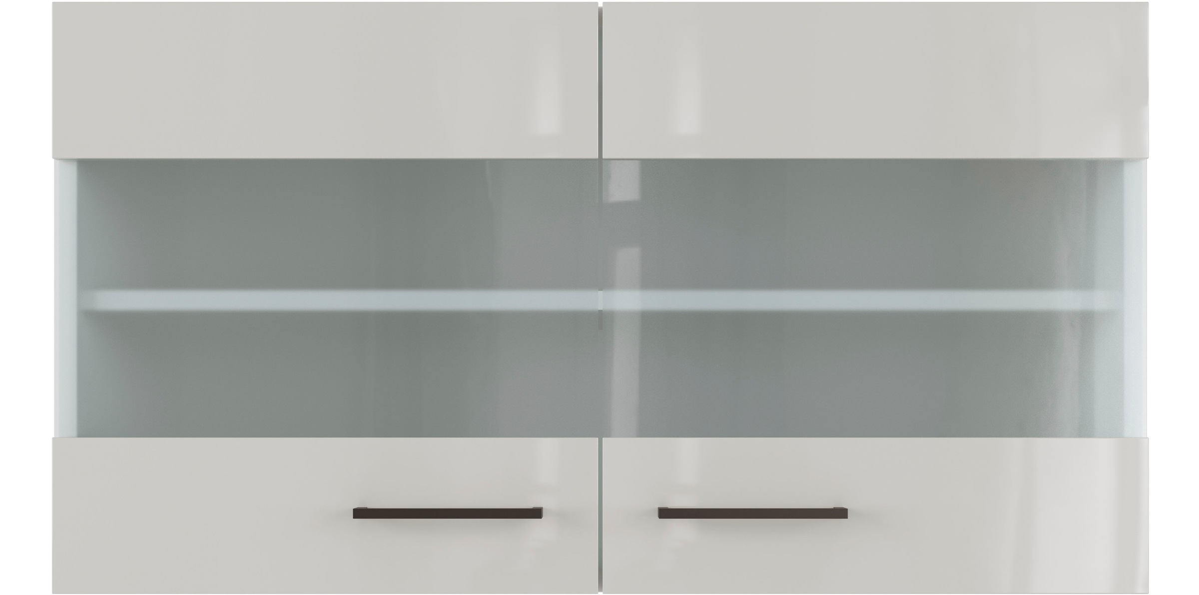 Flex-Well Glashängeschrank »Lund«, (B x H x T) 100 x 54,8 x 32 cm, individuell kombinierbar