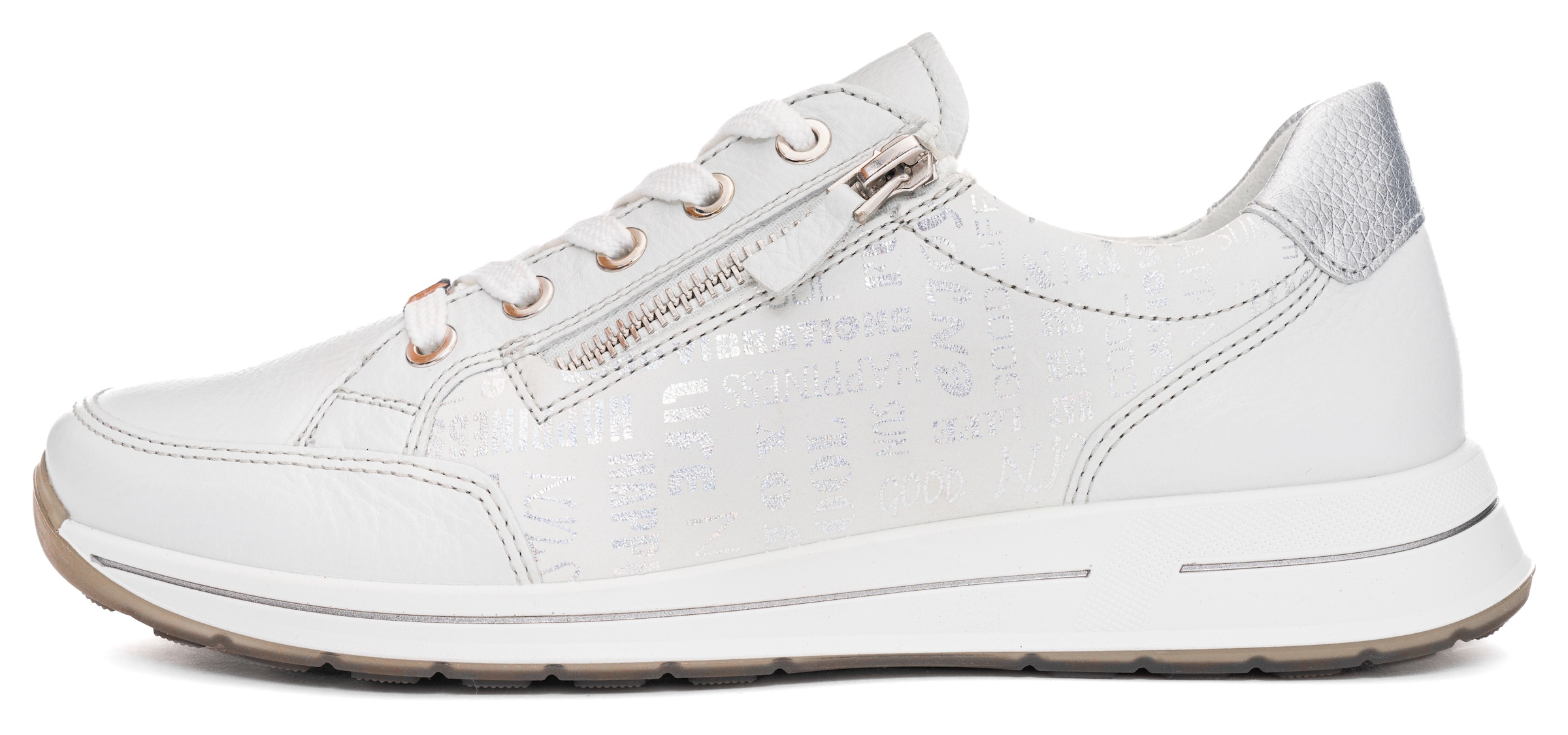 Ara Sneaker »OSAKA«, mit Reißverschluss, H-Weite, Freizeitschuh, Halbschuh, Schnürschuh