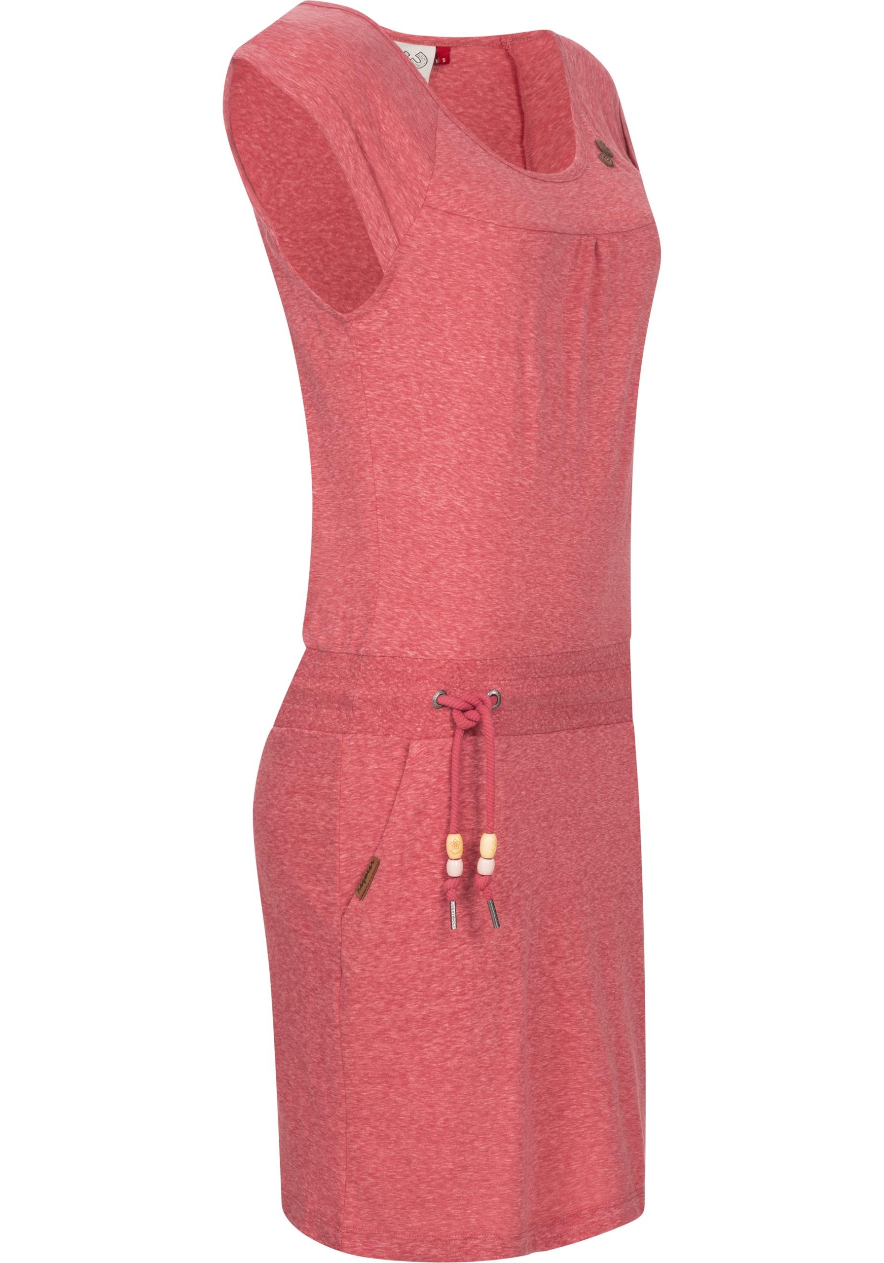 Ragwear Sommerkleid »Penelope« Eingrifftaschen leichtes Baumwoll Kleid mit Print