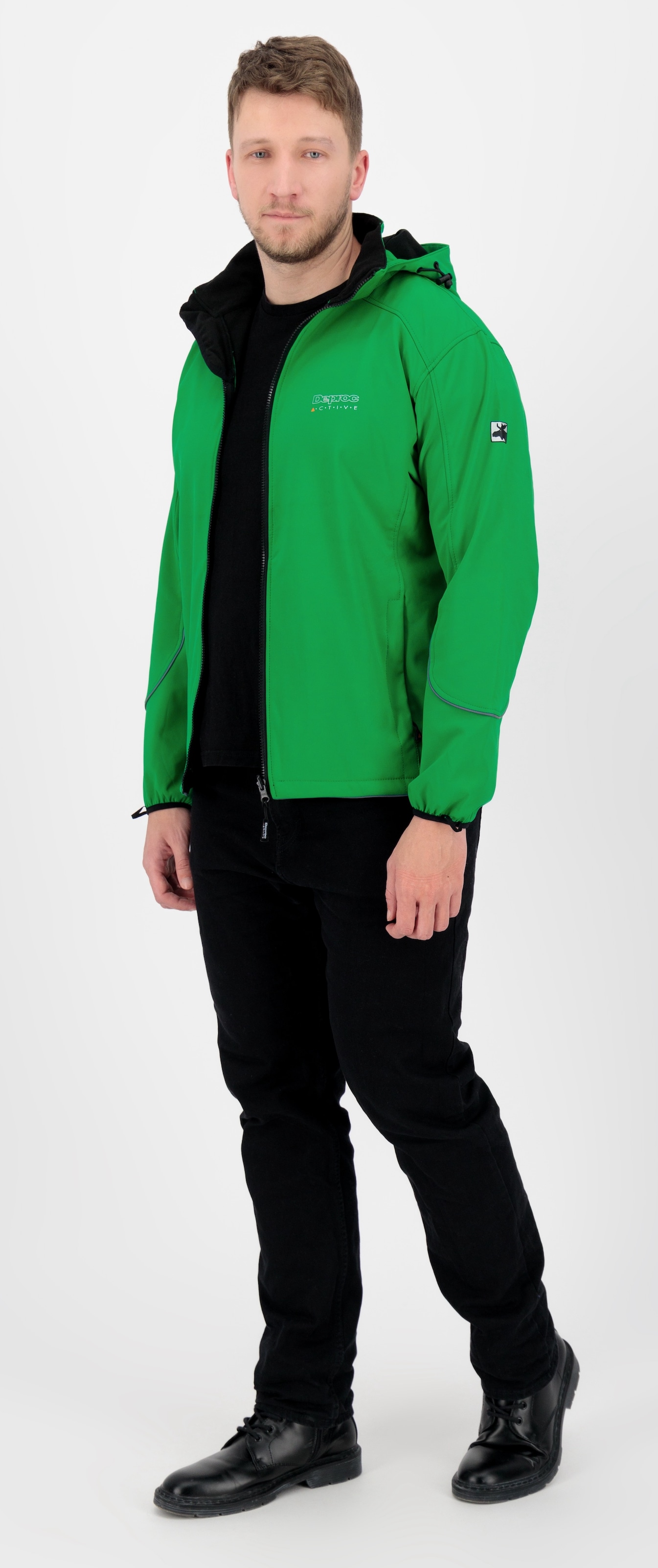 DEPROC Active Softshelljacke »NIGEL PEAK Men«, auch in Großen Größen erhältlich