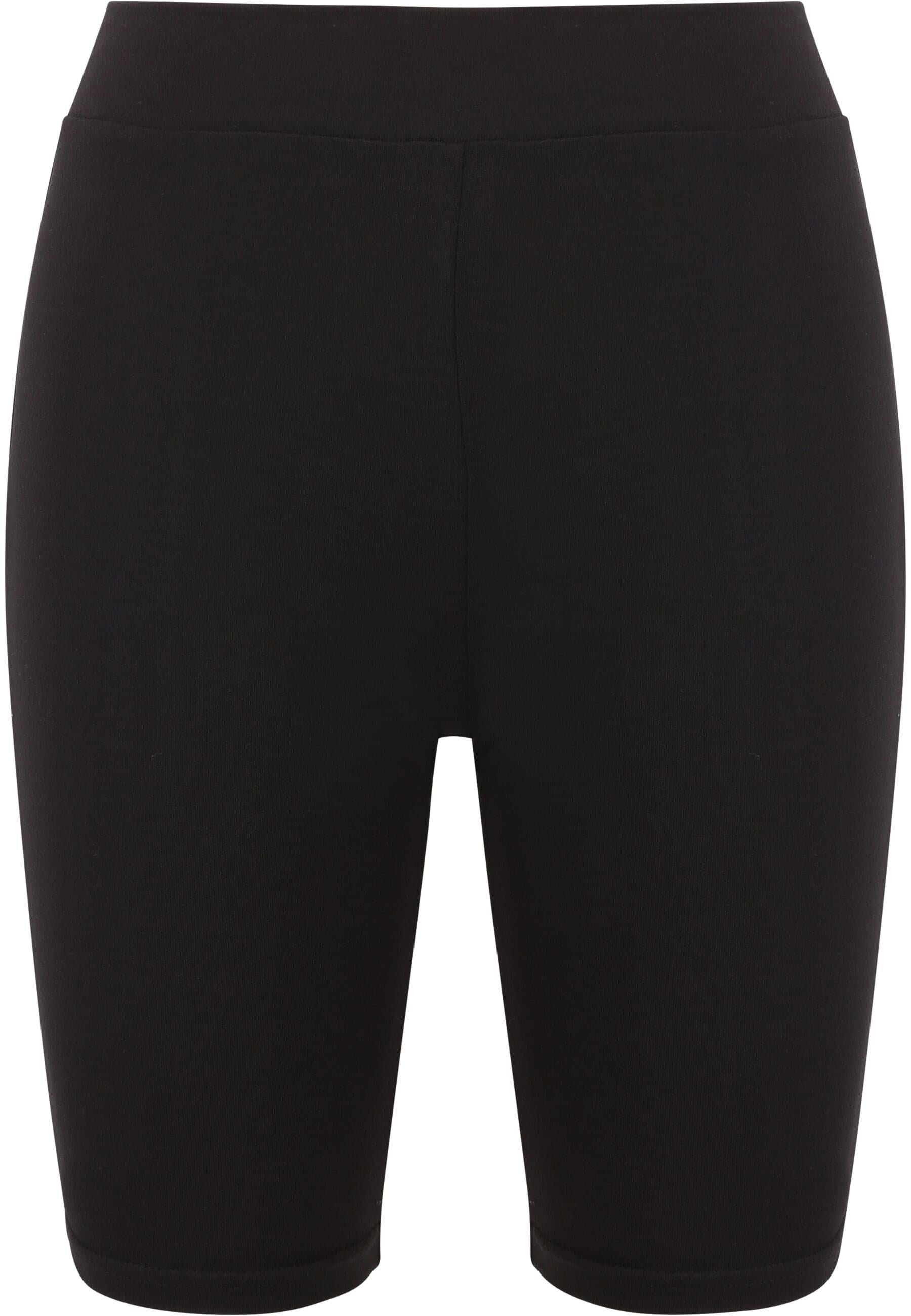 URBAN CLASSICS Stoffhose »Urban Classics Damen Ladies AOP Cycle Shorts 2-Pack«, (1 tlg.)