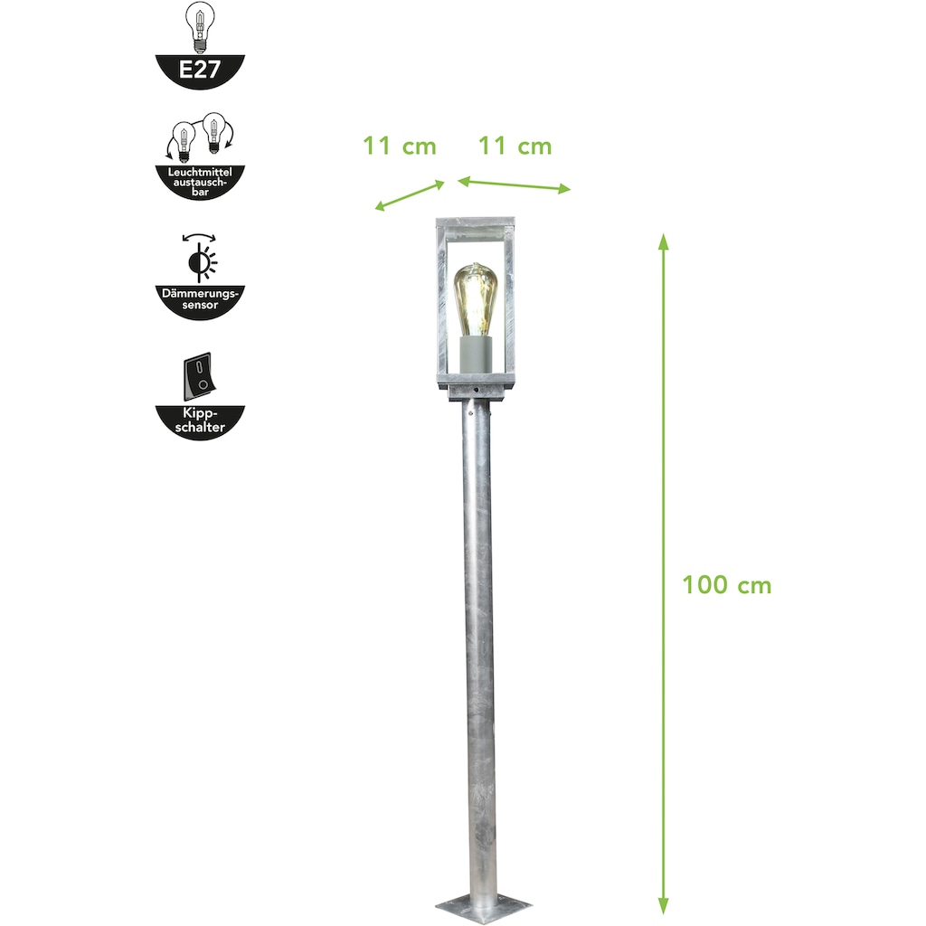 ECO-LIGHT Außen-Wandleuchte »KARO«