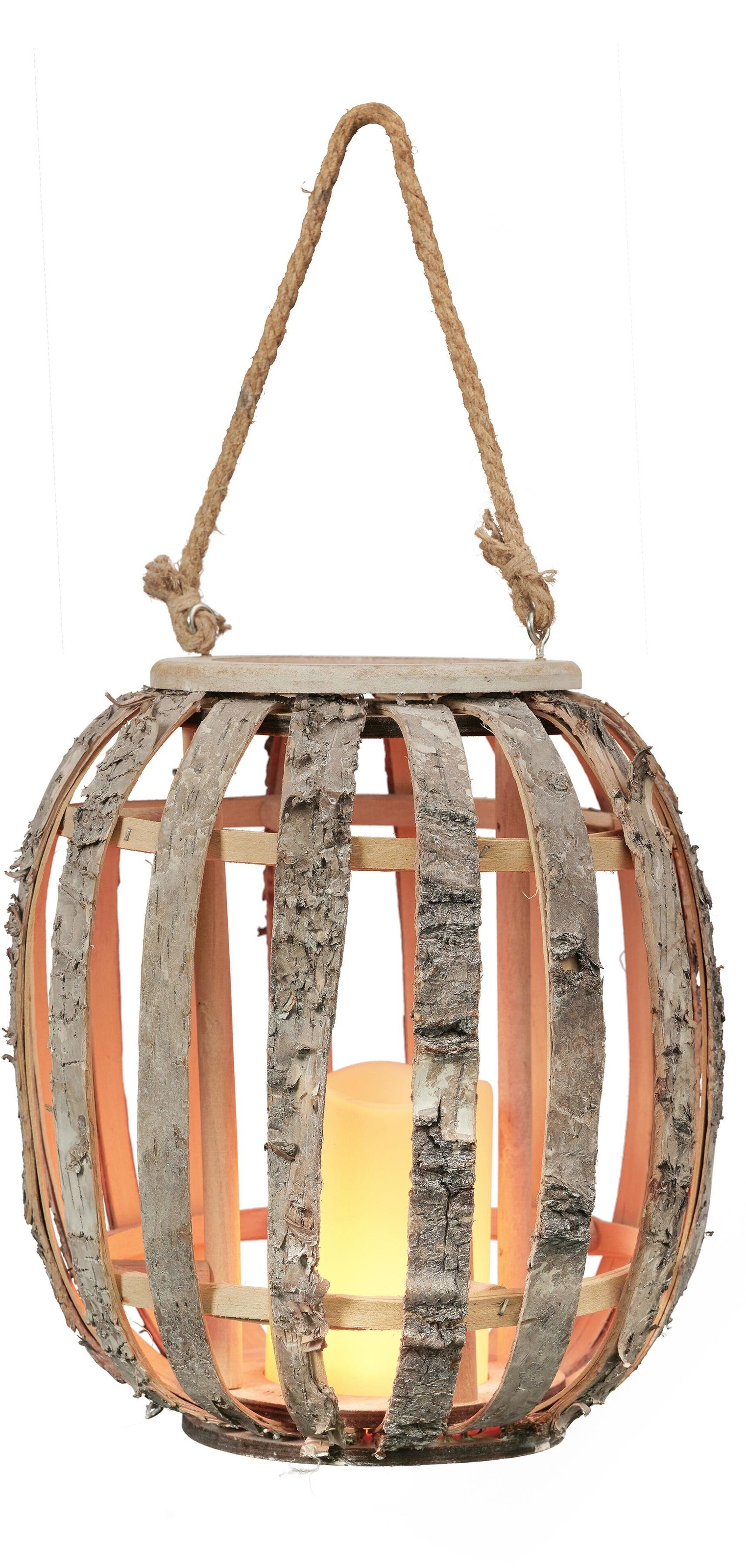 ,LED Laterne Birken-Laterne