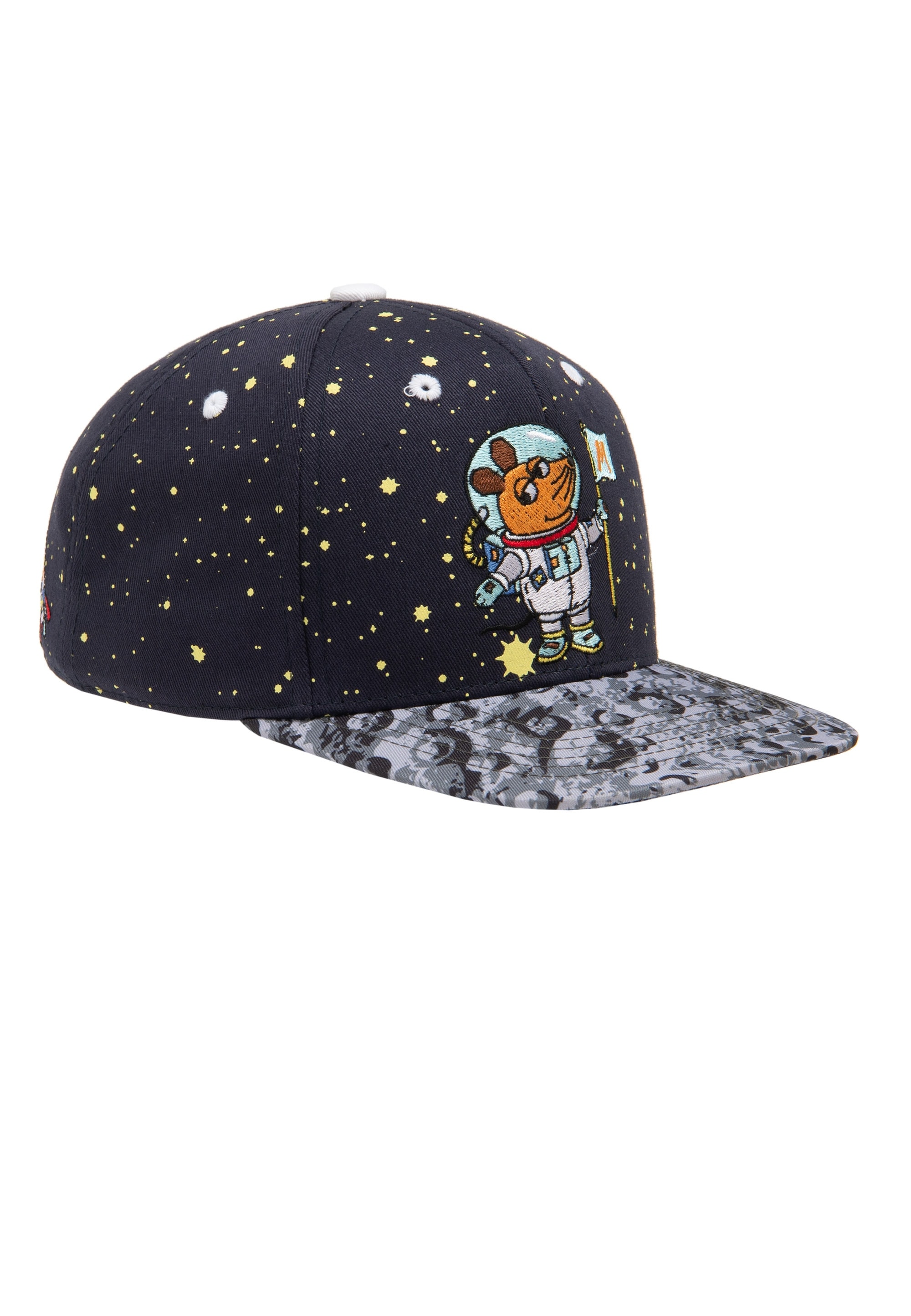 koaa Baseball Cap »Maus - Mondlandung«, mit detailreicher Stickerei