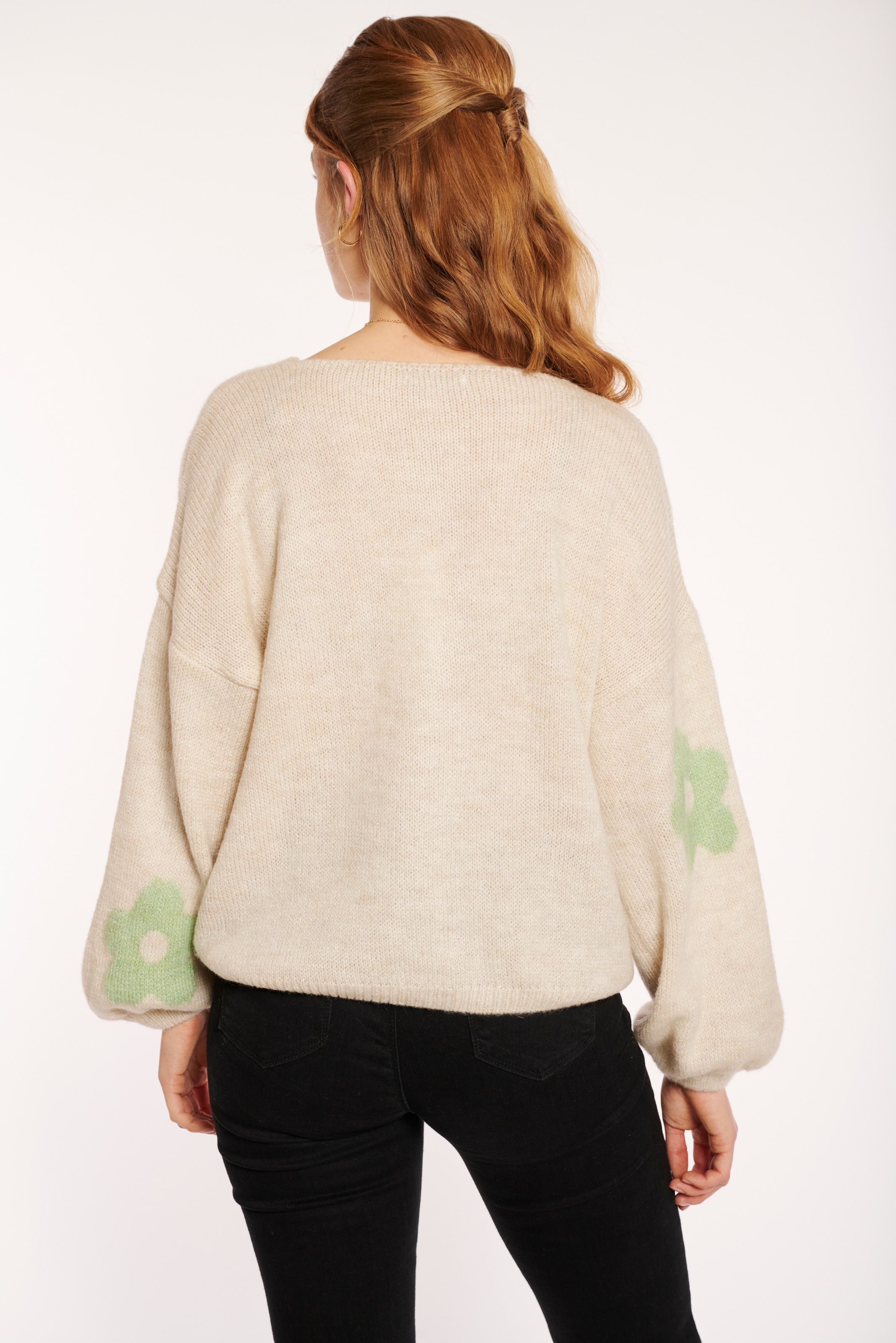 HaILY’S Strickjacke »LS A CD Fl44ower«