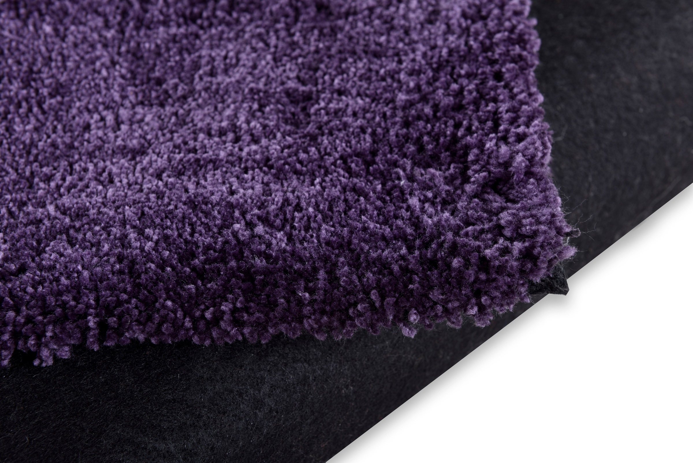 Hochflor-Teppich TOM TAILOR HOME "Shaggy Teppich Cozy", lila, B:65cm H:25mm L:135cm, Polyester, Teppiche, Uni Farben, auch in Pastell Farben, weich & kuschelig 3