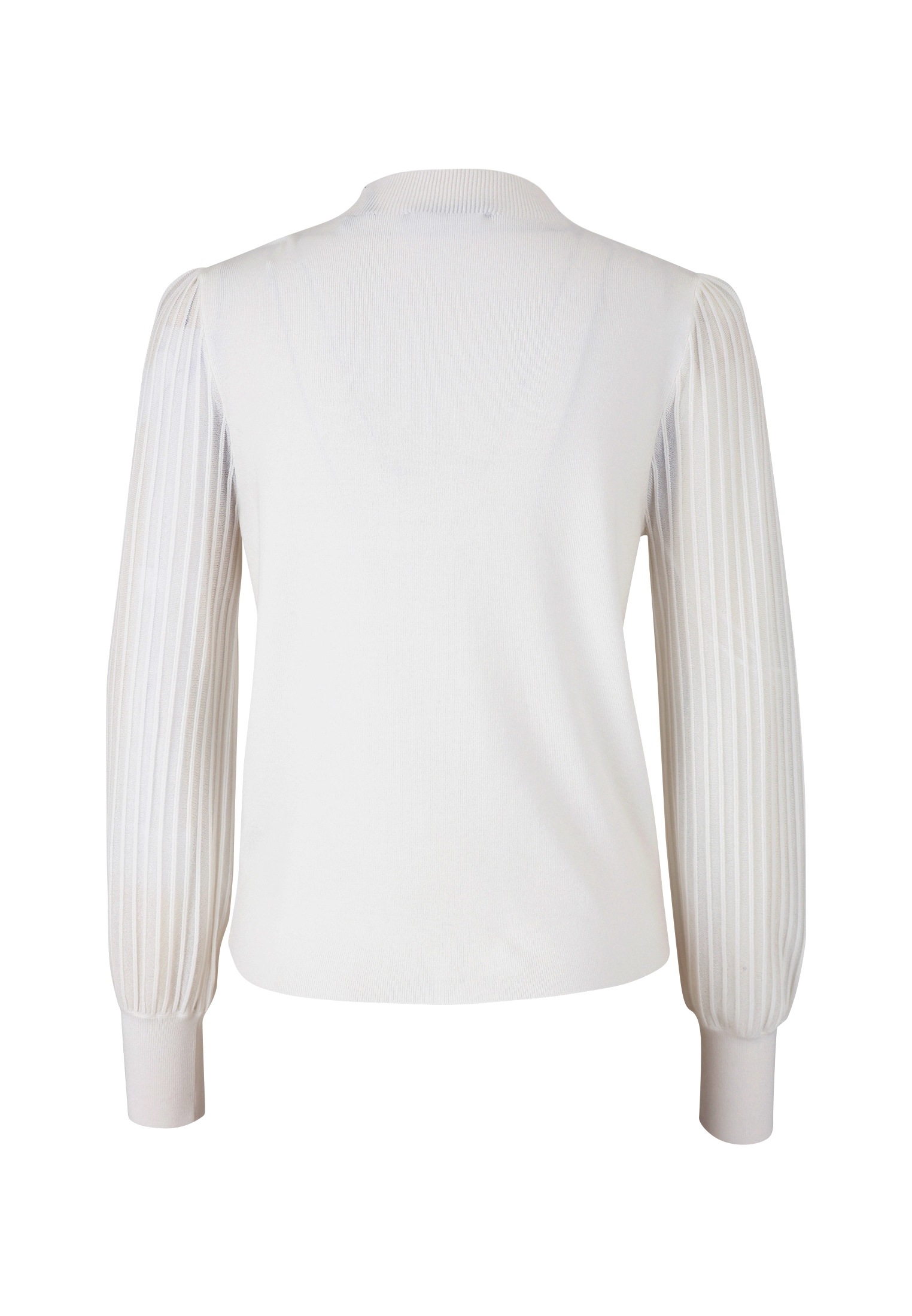 Zero Strickpullover »zero Damen Strickpullover mit transparenten Ärmeln«, (1 tlg.), weiteres Detail