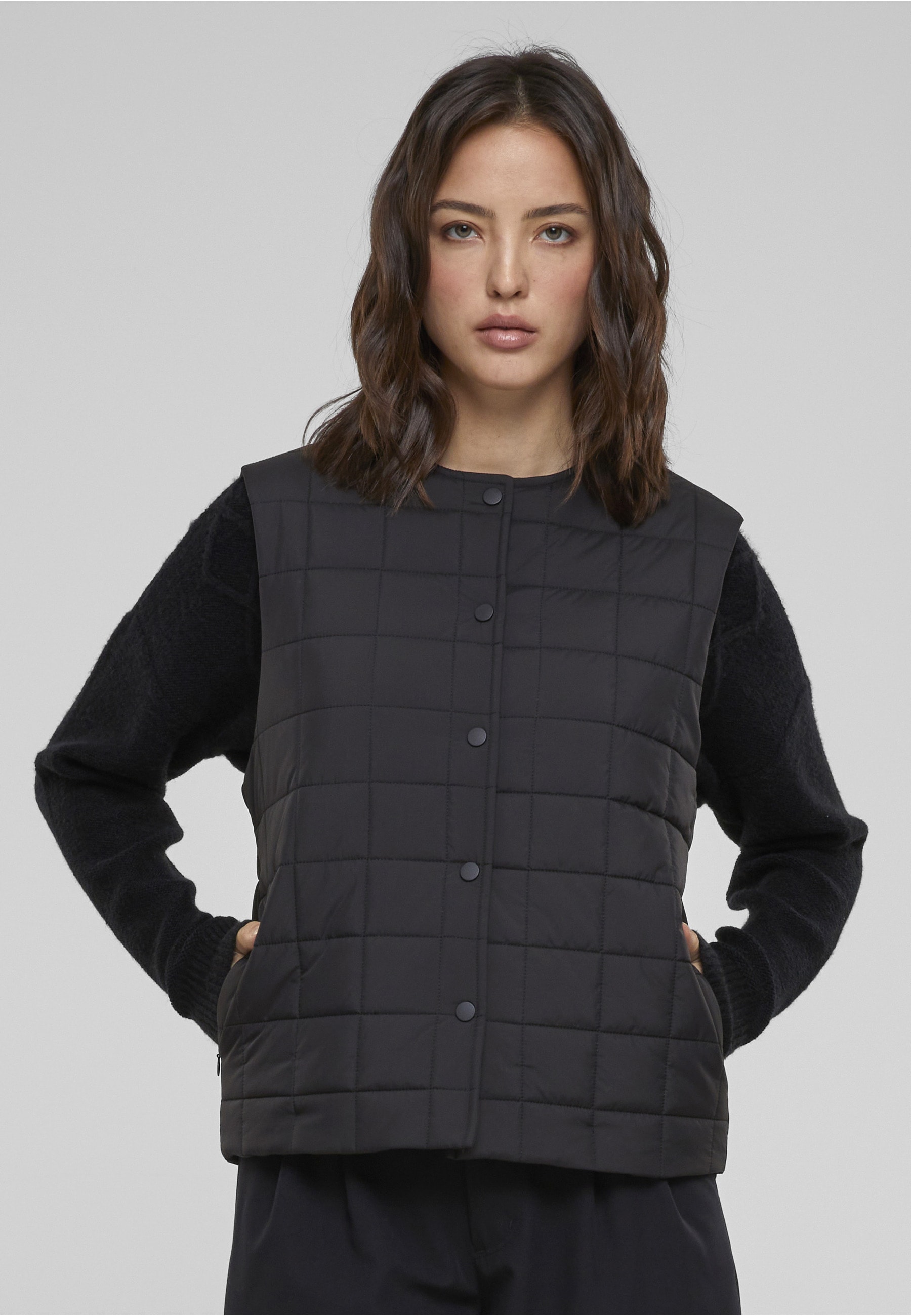 URBAN CLASSICS Steppweste »Urban Classics Damen Ladies Liner Vest«