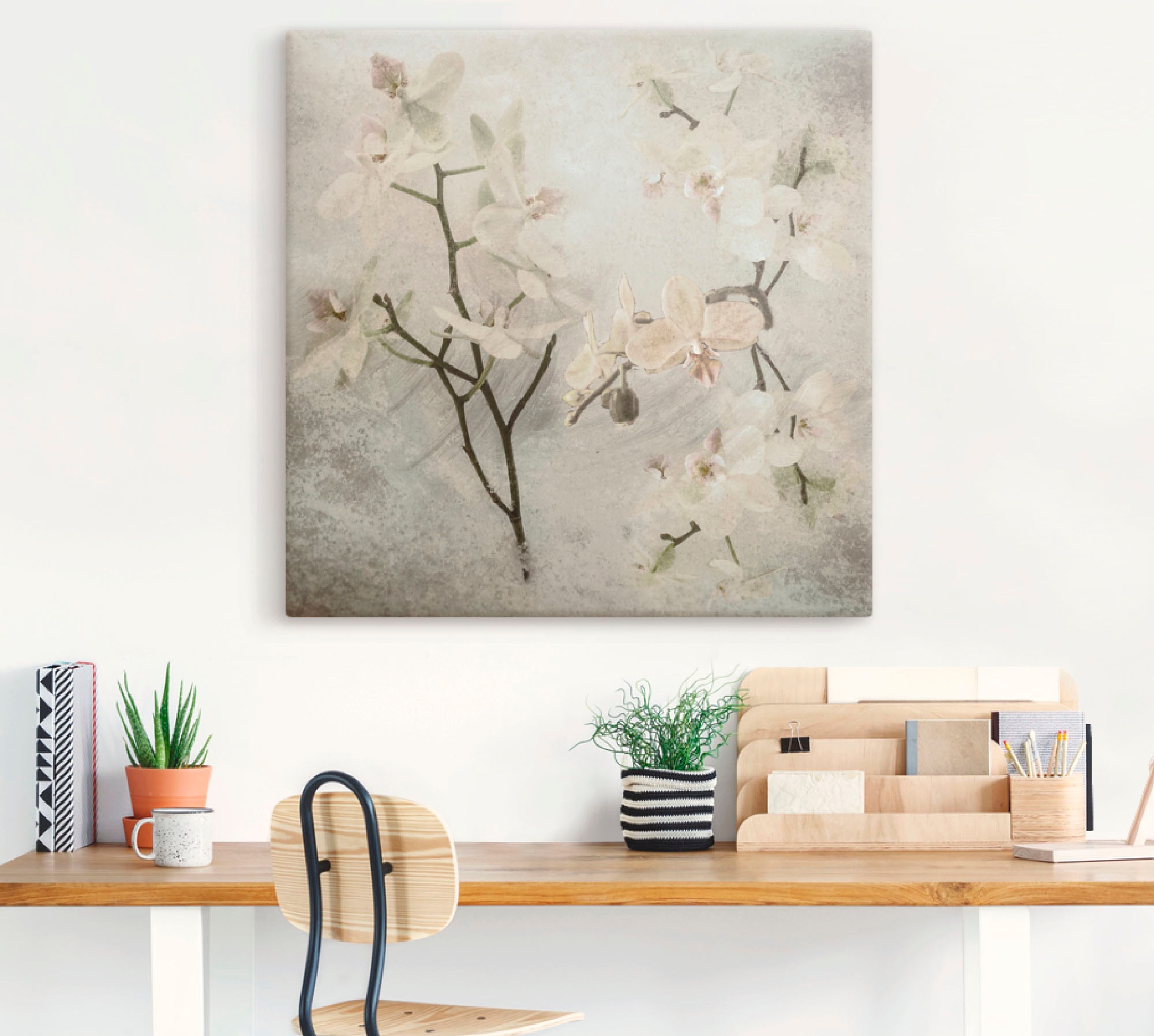 Artland Wandbild »Orchideen«, Blumen, (1 St.), als Leinwandbild, Poster, Wandaufkleber in verschied. Größen