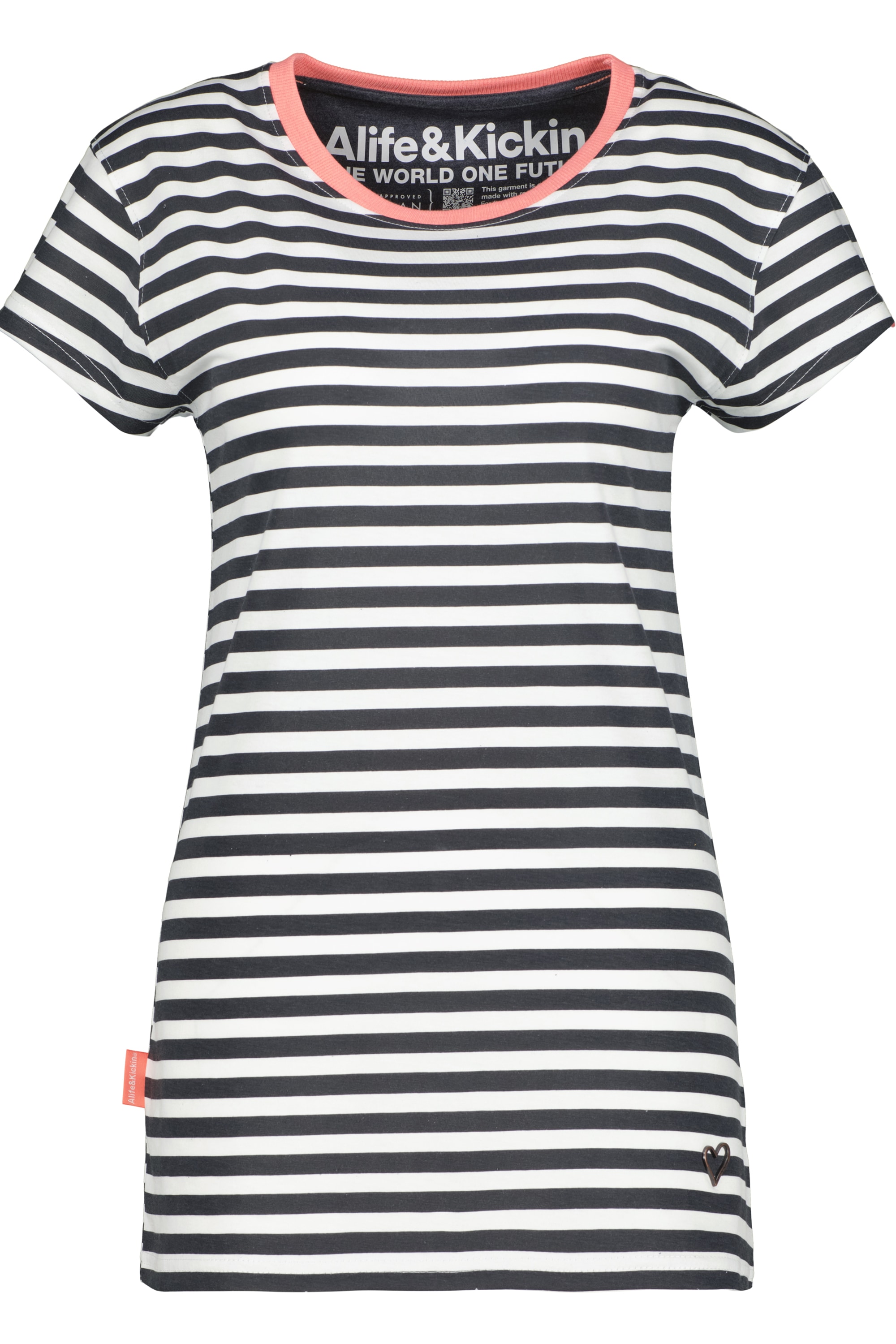 Alife & Kickin Rundhalsshirt "Damen AmandaAK B" günstig online kaufen