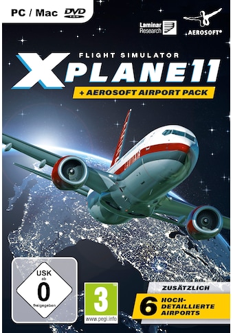 Spielesoftware »XPlane 11 + Aerosoft Pack«, PC