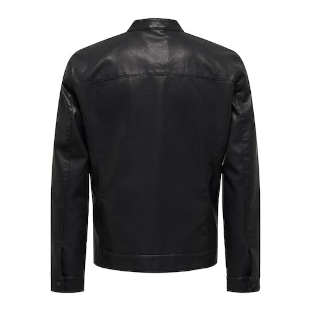 ONLY & SONS Bikerjacke »MIKE PU RACER JACKET«