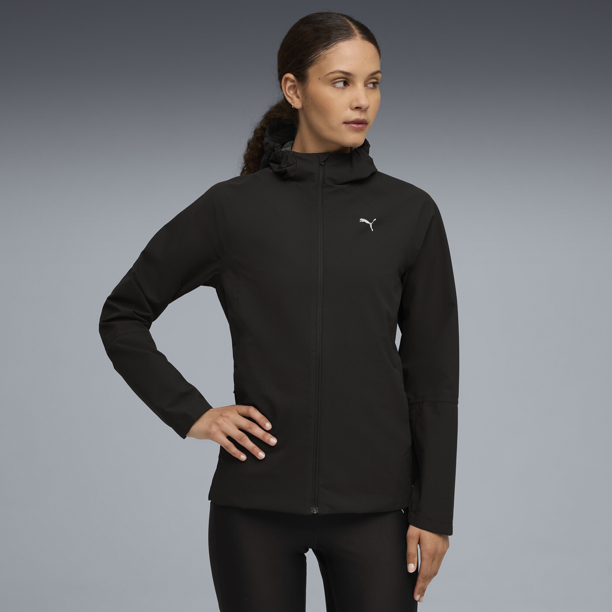 PUMA Regenjacke »PUMA RUN rainCELL Jacke Damen«
