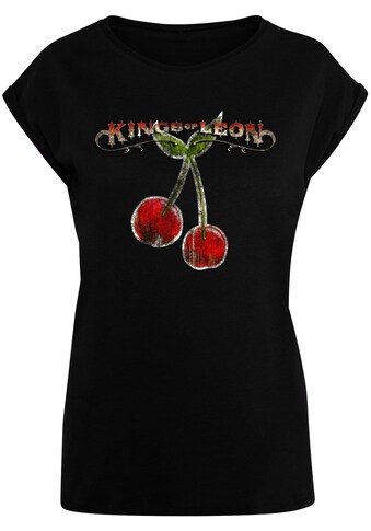 T-Shirt »Merchcode Damen Ladies Kings Of Leon - Cherries T-Shirt«, (1 tlg.)