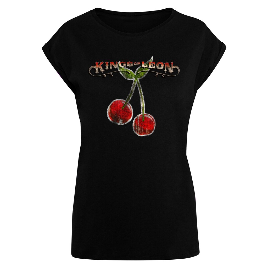 Merchcode T-Shirt »Merchcode Damen Ladies Kings Of Leon - Cherries T-Shirt«, (1 tlg.)