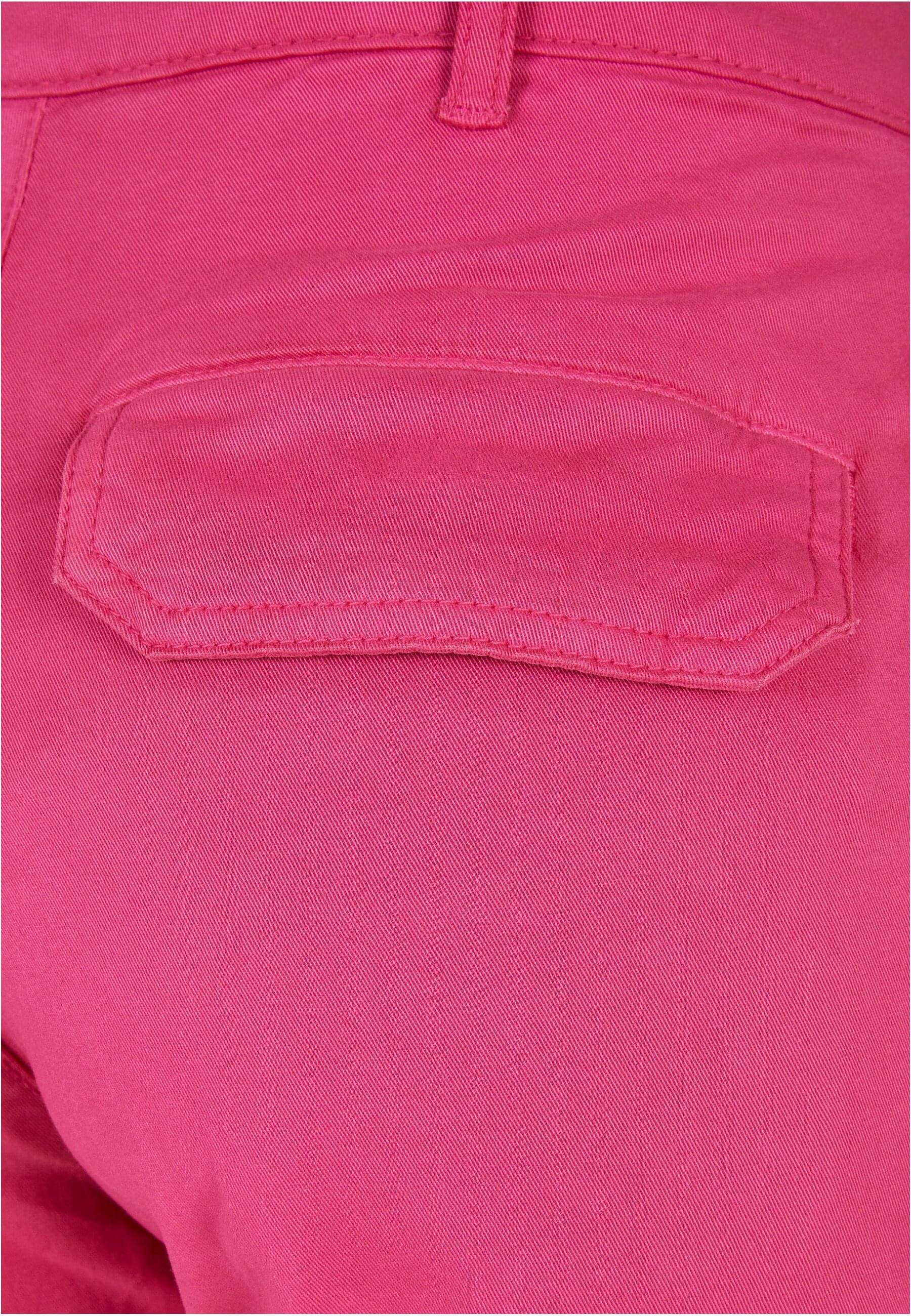 URBAN CLASSICS Cargohose »Urban Classics Damen Ladies Cotton Twill Utility Pants«, (1 tlg.)
