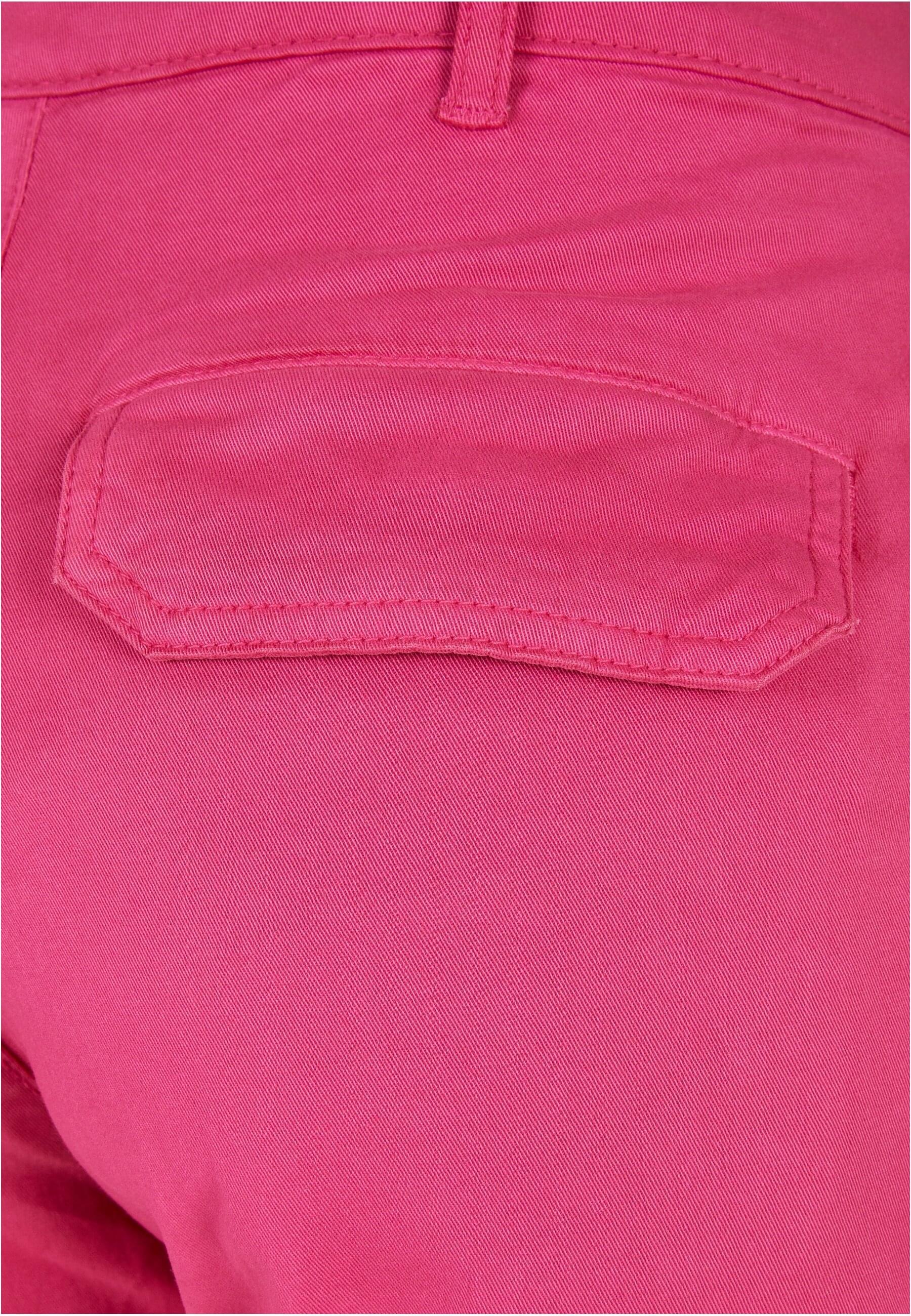 URBAN CLASSICS Stoffhose »Urban Classics Damen Ladies Cotton Twill Utility Pants«, (1 tlg.)