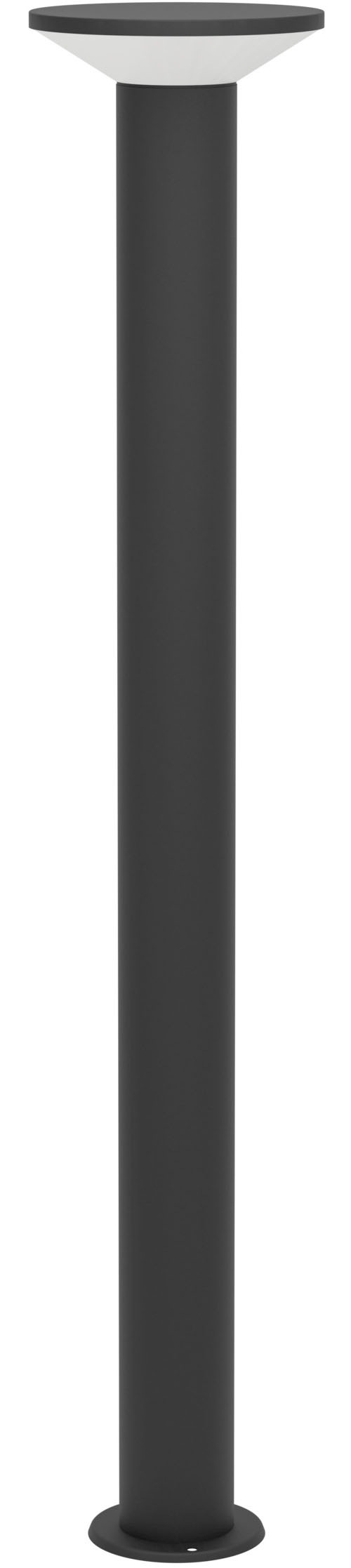 EGLO Stehlampe "RIGOSA Stehlampe - Stahl - schwarz - LED - 1X10W - IP44", 1, Ø 18,5cm H: 100cm, 1 Stk.schwarz, Wohnzimmer, Leuchten, Wegeleuchte,