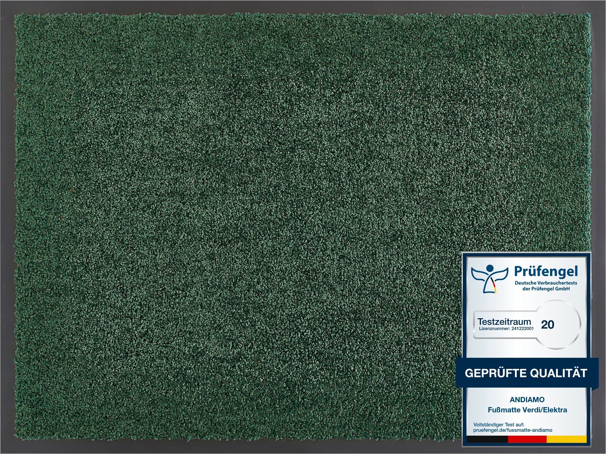 Andiamo Fußmatte "Verdi, Made in Netherlands" rechteckig 6 mm Höhe Schmutzf günstig online kaufen