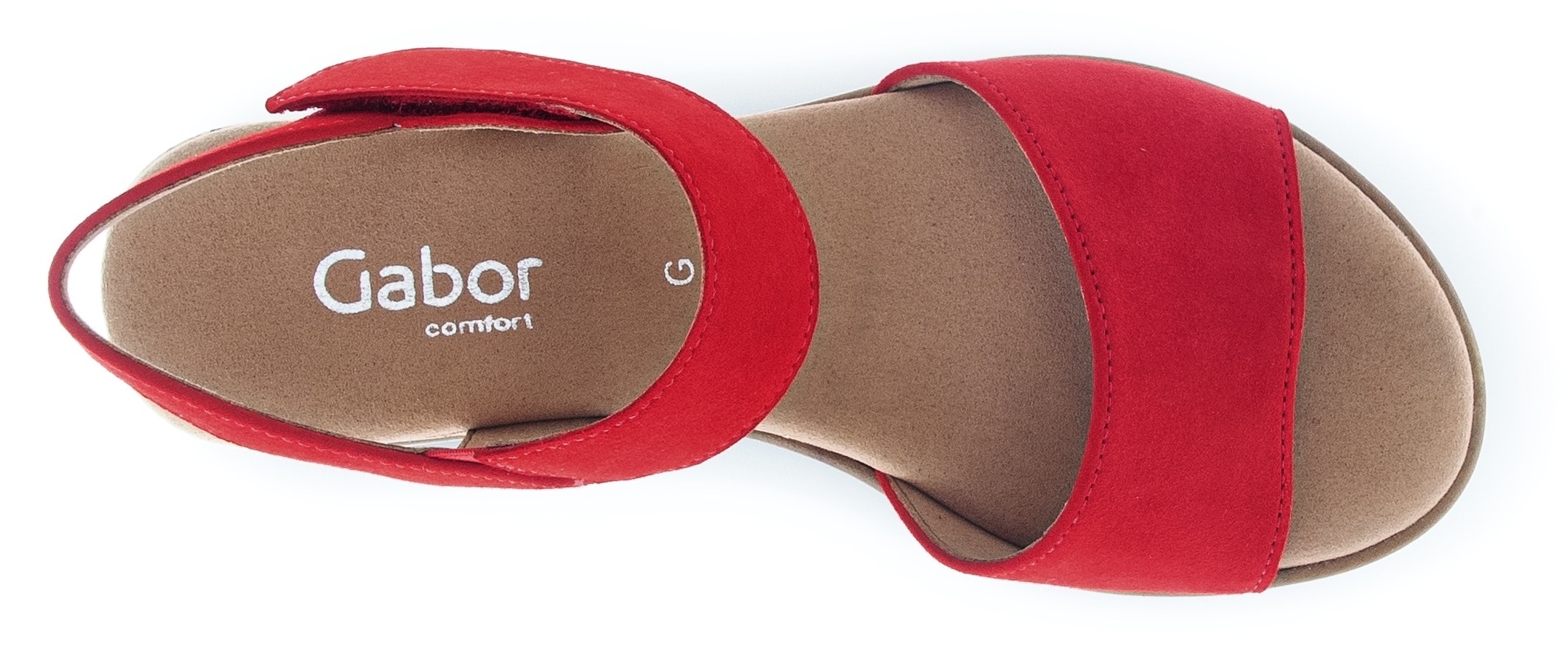 Gabor Keilsandalette »GENUA«, Sommerschuh, Riemchensandale, Komfortschuh in Weite G (=weit)