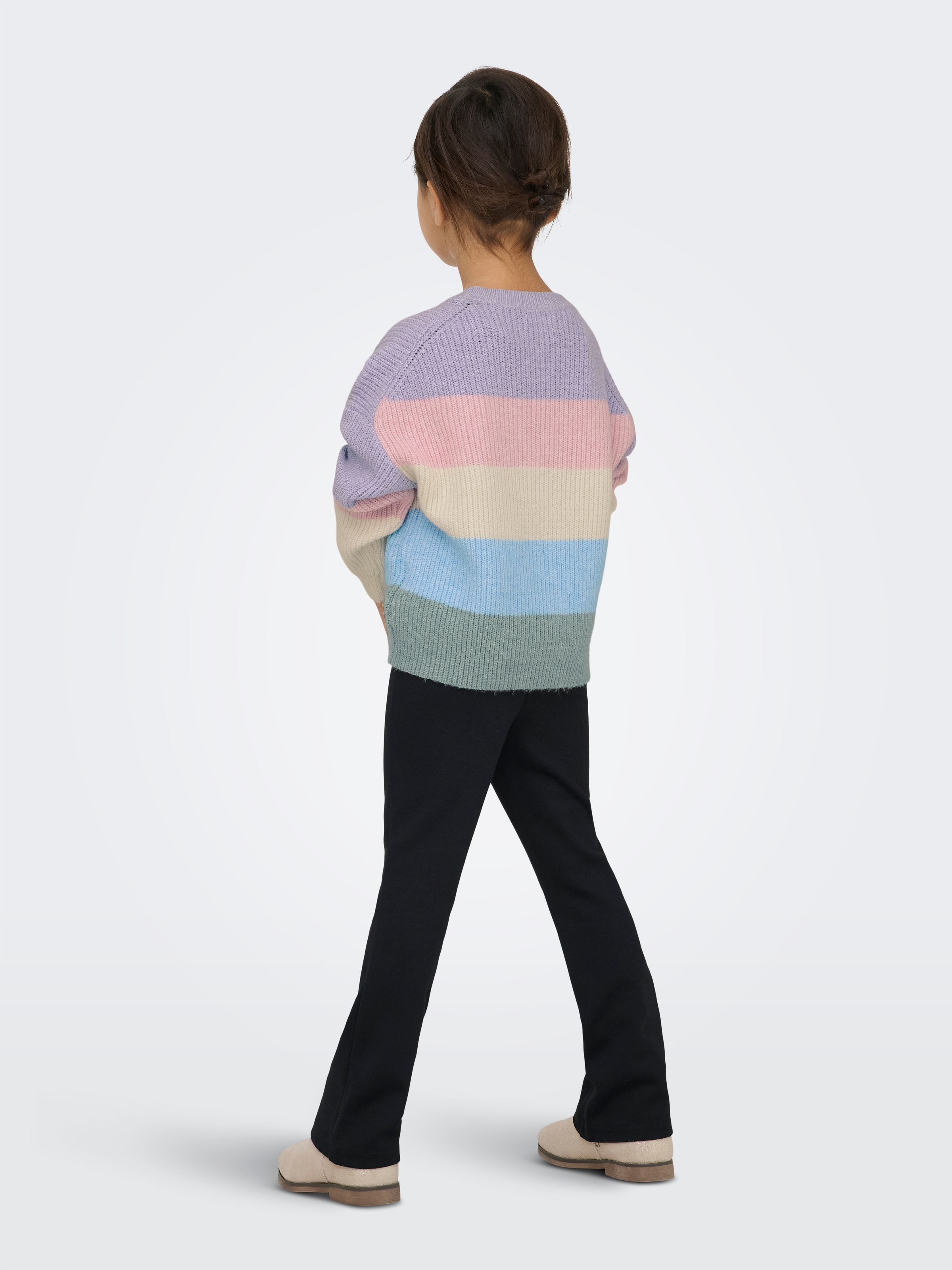 KIDS ONLY Strickpullover »KMGSANDY L/S STRIPE PULLOVER KNT NOOS« Viskosemischung, regular fit