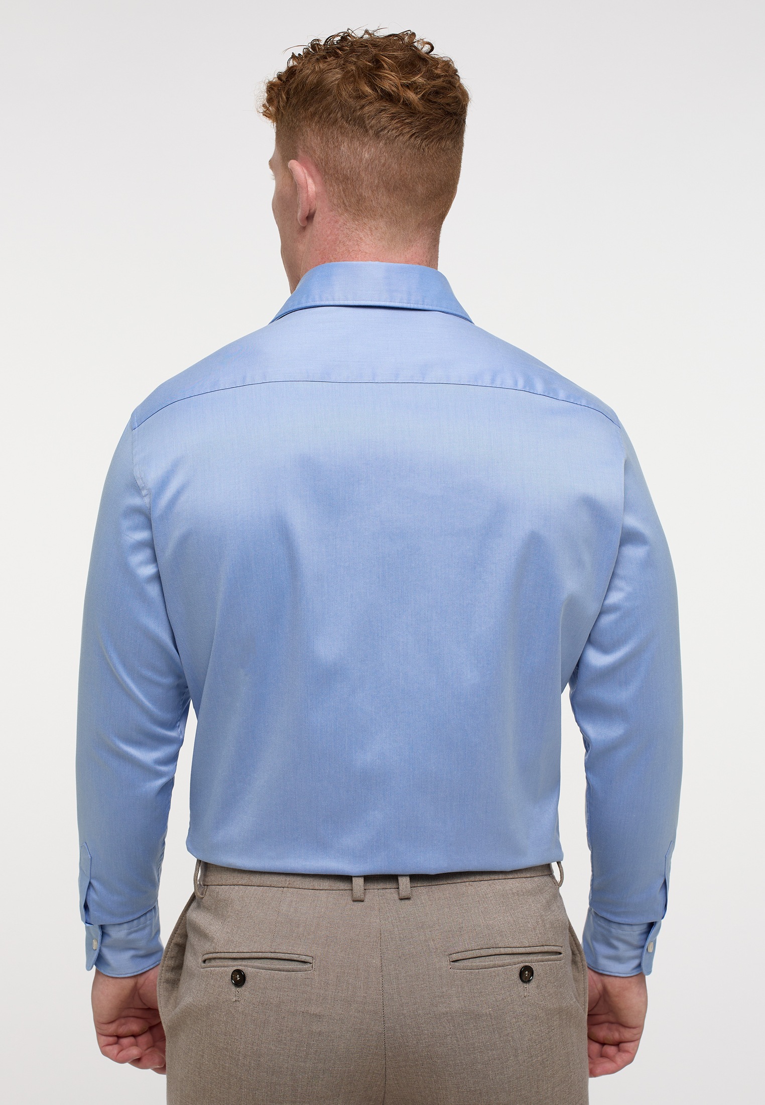 Eterna Langarmhemd »MODERN FIT« EASY IRON (bügelleicht)