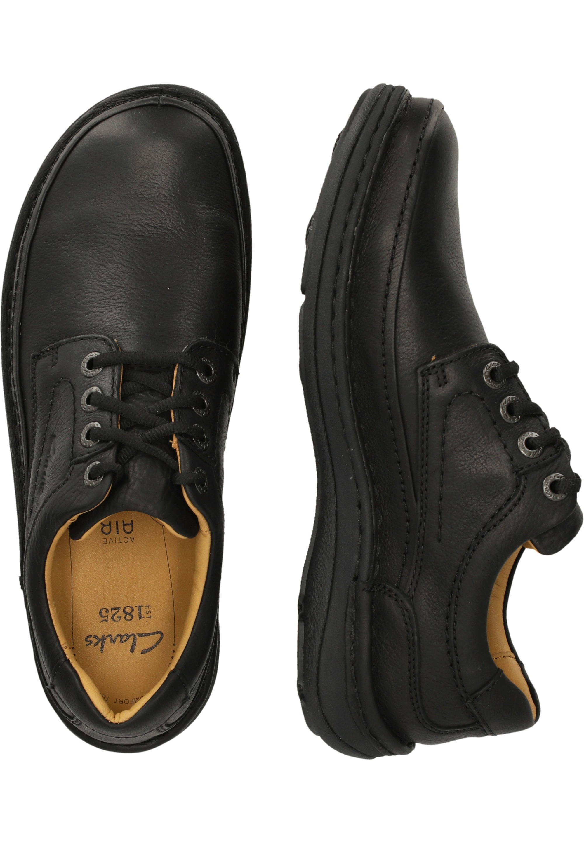 Clarks Schnürschuh »Nature Three«, mit moderner Unterfußdämpfung