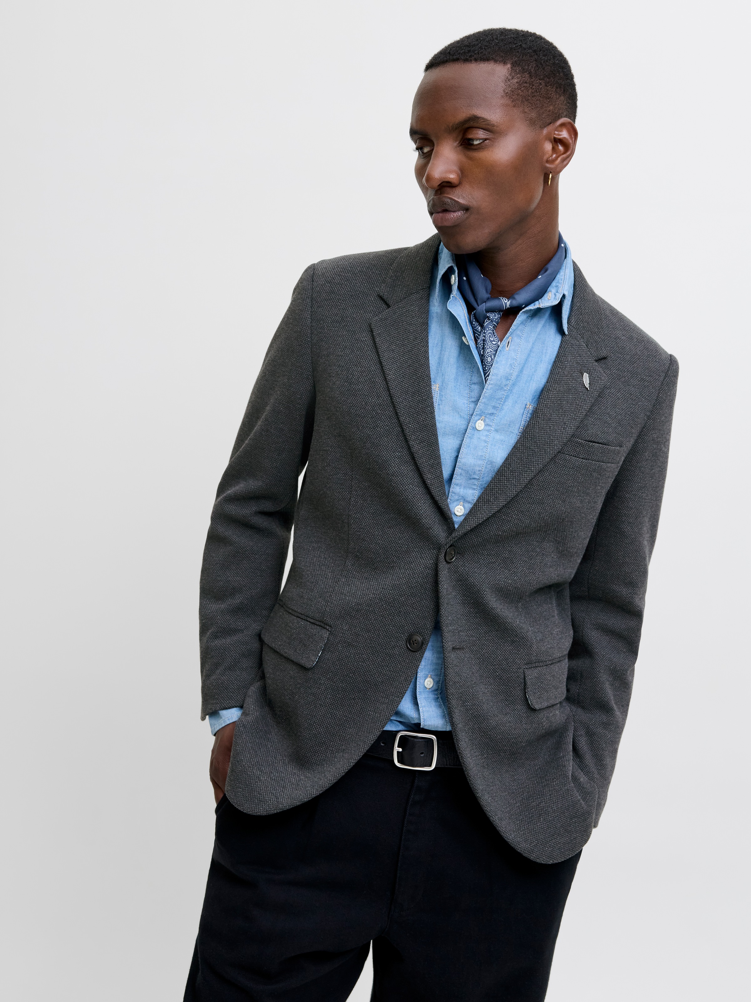 Jack & Jones Sakko "JPRMARTIN LEEDS JERSEY BLAZER HR02 SN" günstig online kaufen