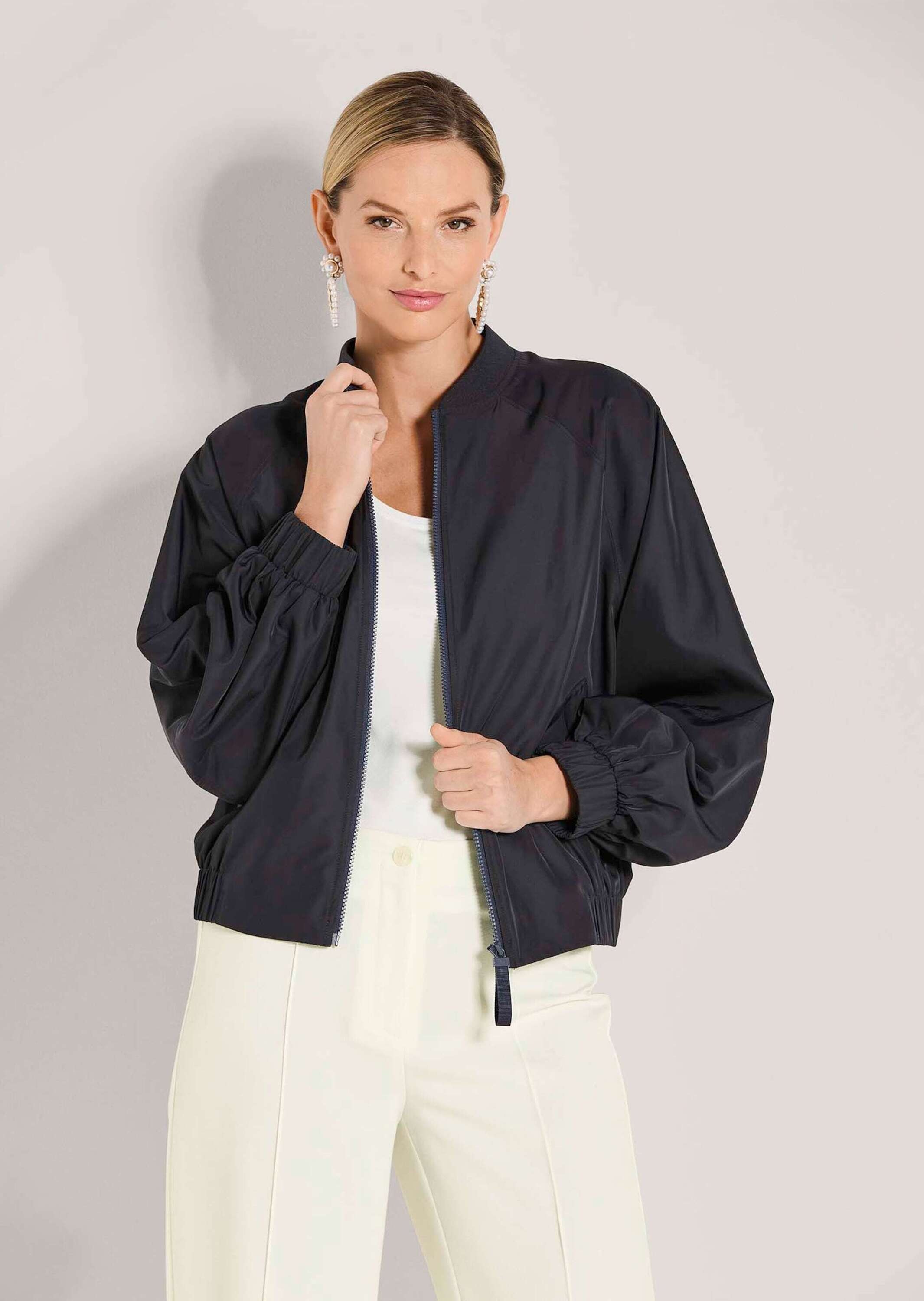 Madeleine Blouson Jacket Women Blue 40 2