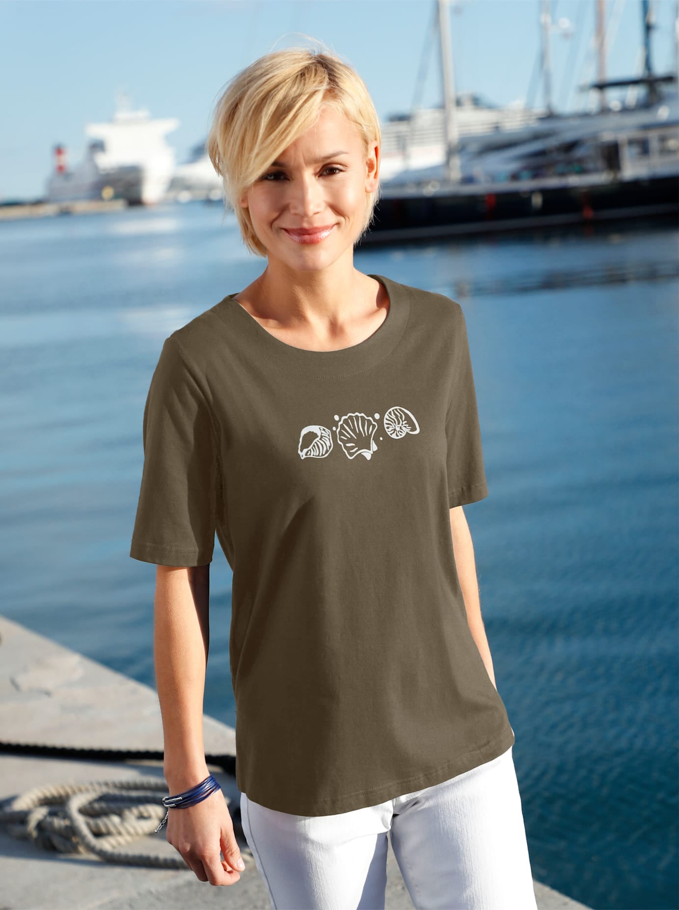 Casual Looks Kurzarmshirt "Shirt" 1 Stk. tlg. günstig online kaufen