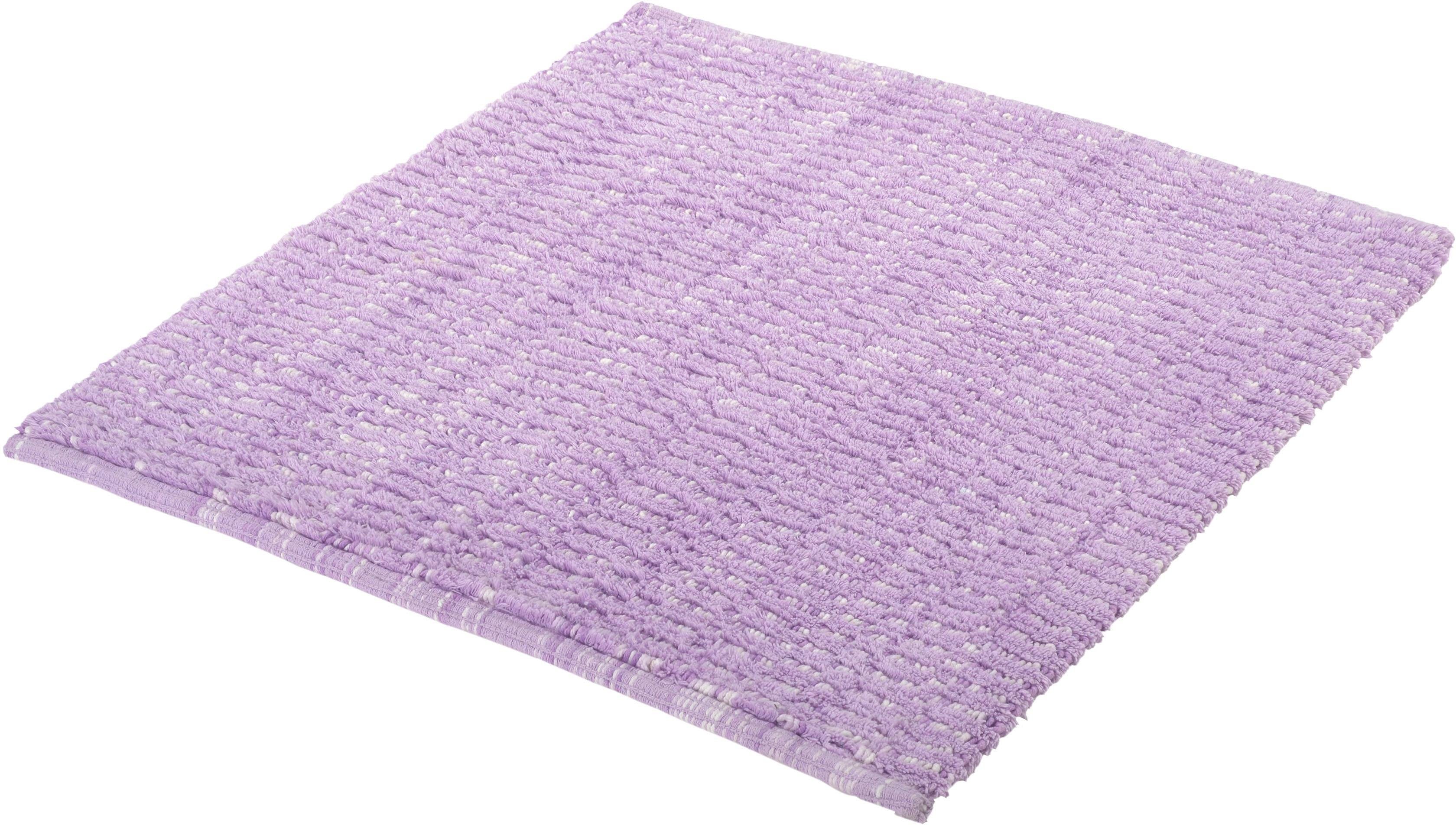 Thumbnail - Kleine Wolke Badematte "Sway" Höhe 10 mm rutschhemmend beschichtet fußbodenheizungsgeeignet Badteppich, Uni Farben mit M...