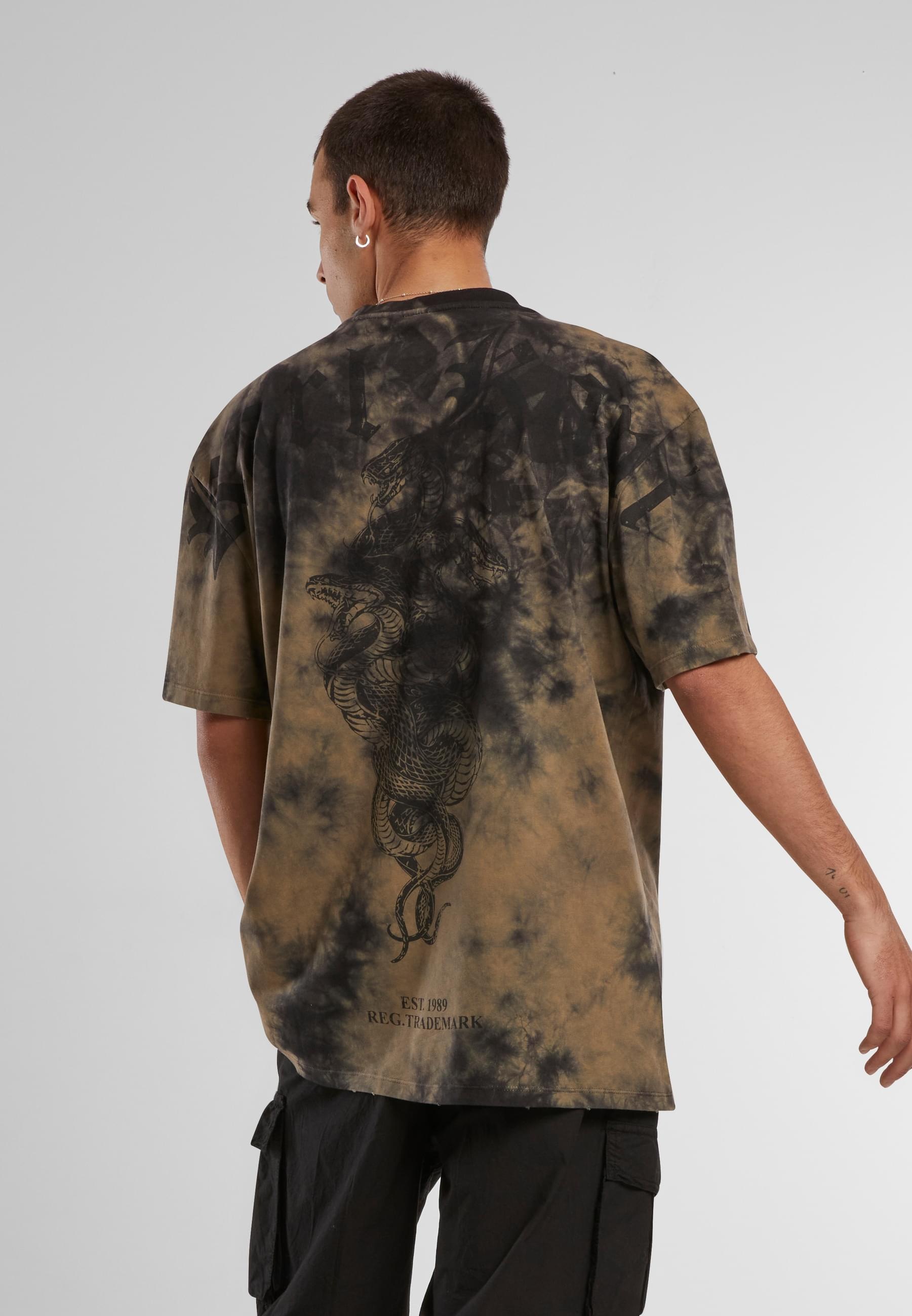 Karl Kani T-Shirt »Karl Kani Herren KM224-006-2 KK Woven Signature Washed Print Tee«, (1 tlg.)