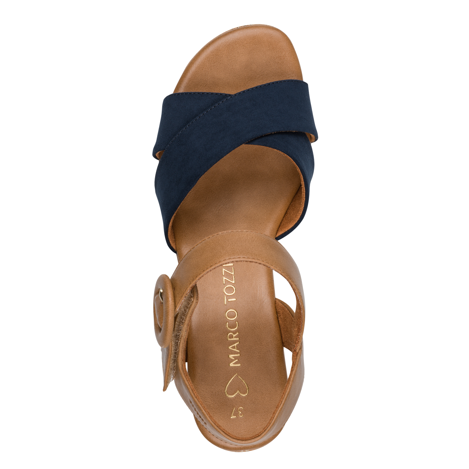 MARCO TOZZI Sandalette  , Blockabsatz, Plateau, Sommerschuh, Sandale mit Feel Me-Ausstattung