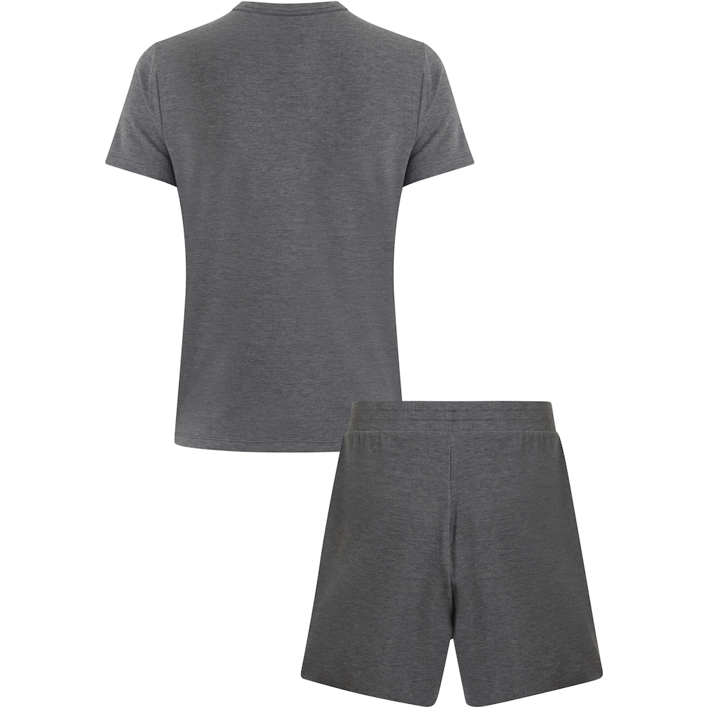 Calvin Klein Underwear Pyjama »S/S SLEEP SET«, (Set, 2 tlg.), mit Logoschriftzug auf der Brust