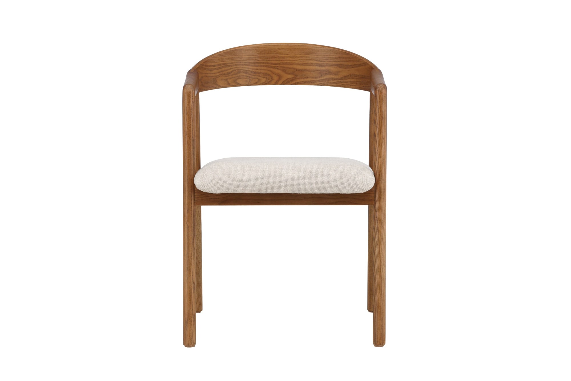 Venture Home Dunkelbraun Braun Beige Esszimmerstuhl "Långön 2Er-Set Esszimmerstühle Aus Eschenholz Belastbar Bis 150 Kg" () Polsterstuhl Stoffbezug Eschenholzbeine Gepolsterter Sitz Modern von Baur