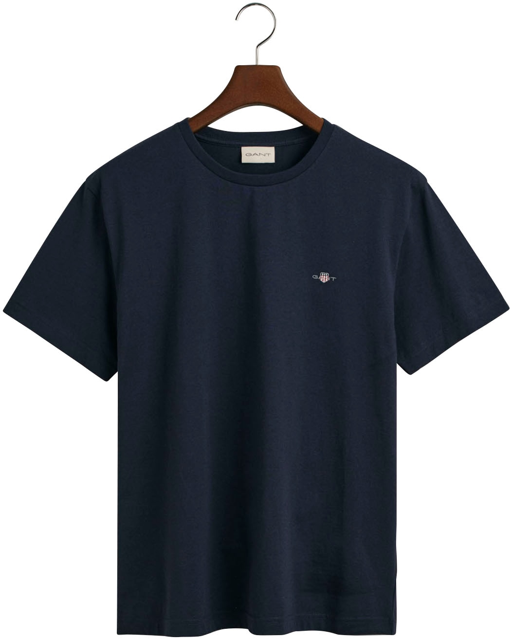 Gant T-Shirt "REG SHIELD SS T-SHIRT", mit Logostickerei auf der Brust günstig online kaufen