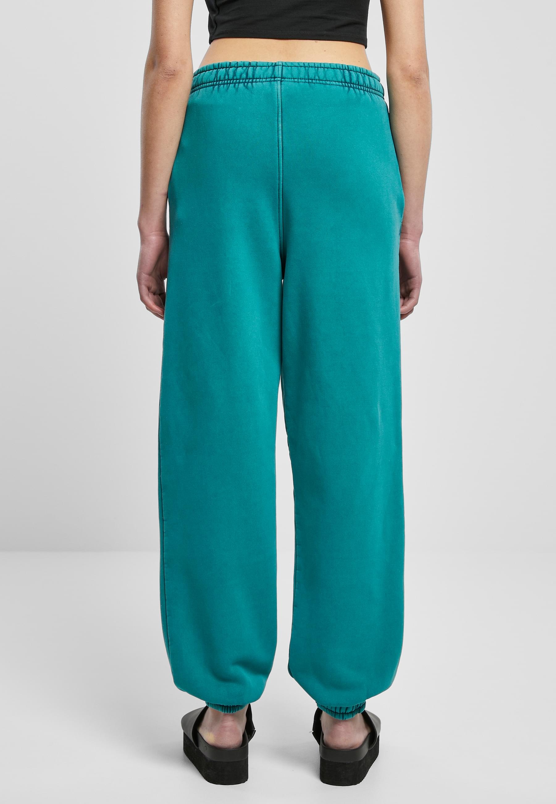 URBAN CLASSICS Jogginghose »Urban Classics Damen Ladies High Waist Stone Washed Sweat Pants«, (1 tlg.)