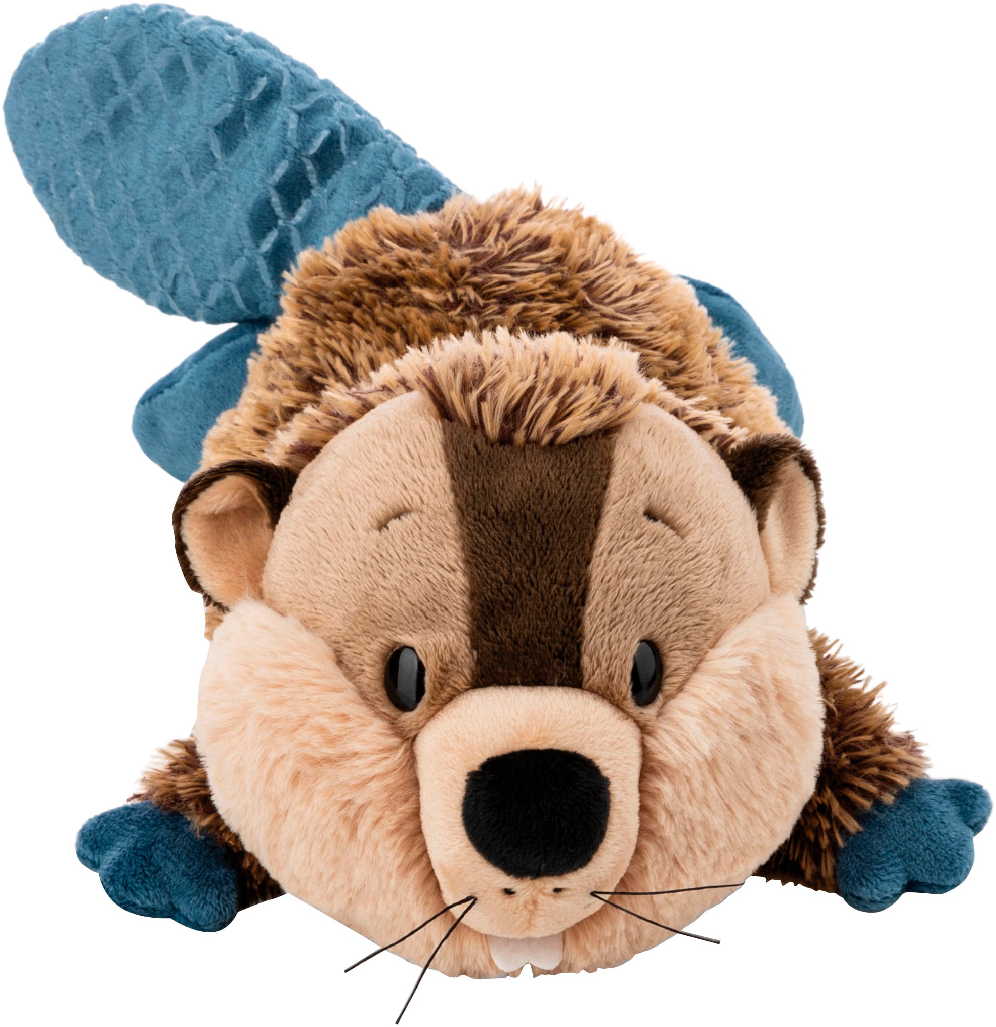 Nici Kuscheltier »Forest Friends, Biber Harry Woodsnacker, 30 cm liegend«, liegend; enthält recyceltes Material (Global Recycled Standard)