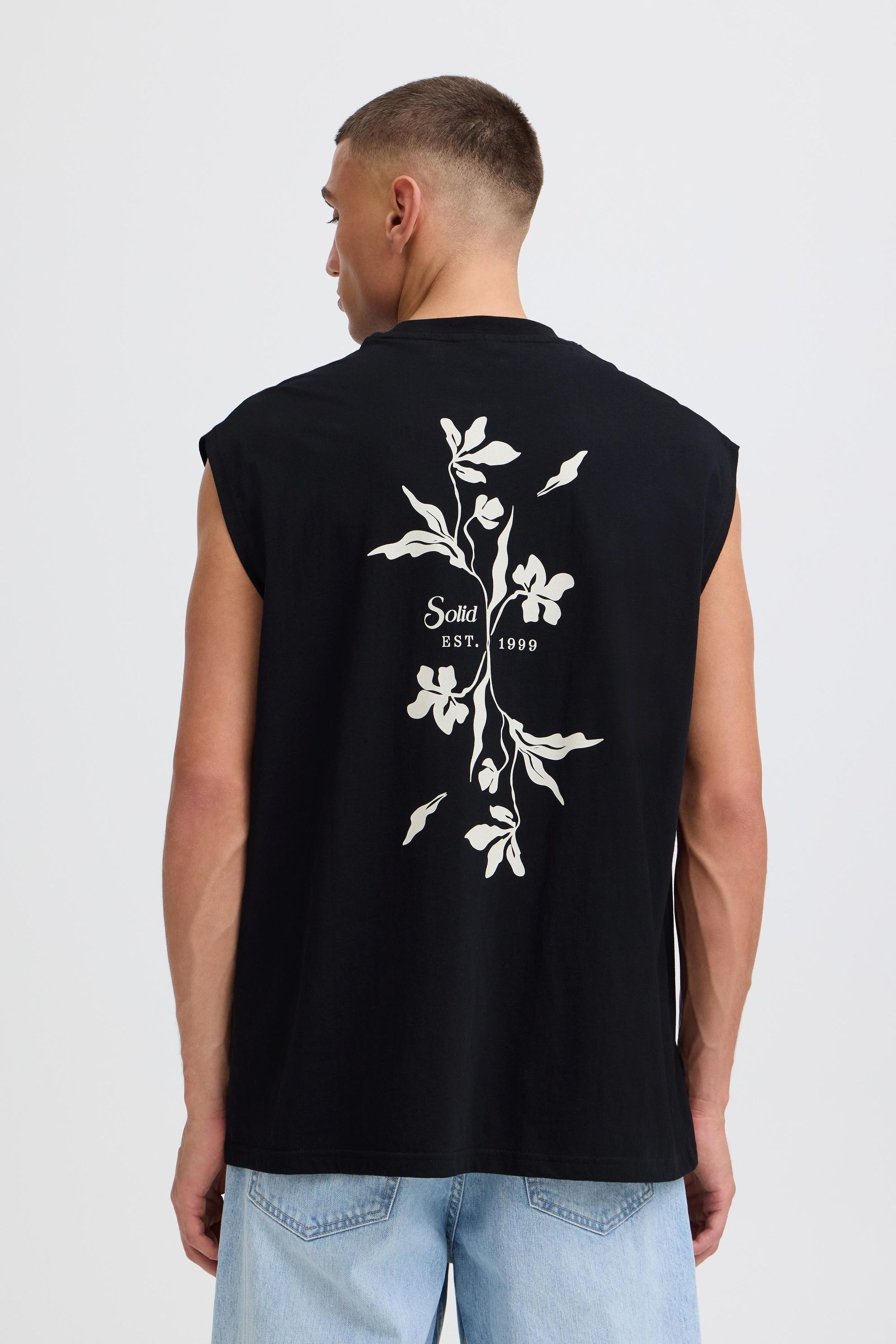 !Solid Longtop »Rundhalsshirt SDAmon Oversized«