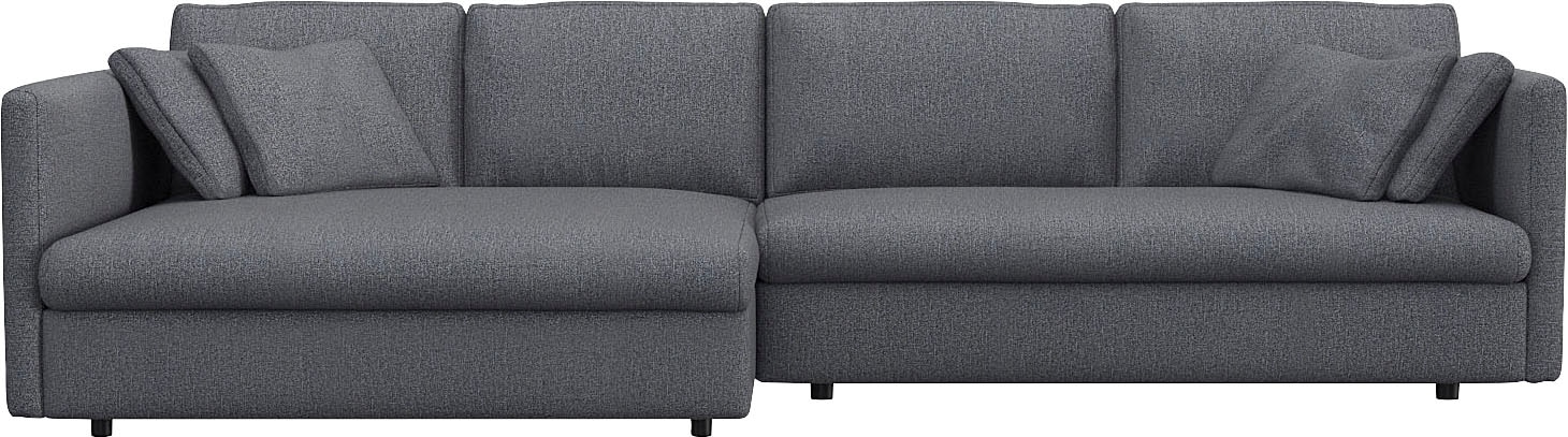 FLEXLUX Ecksofa "Lovane", Weich & anschmiegsam, große Sitztiefe auf Kaltsch günstig online kaufen