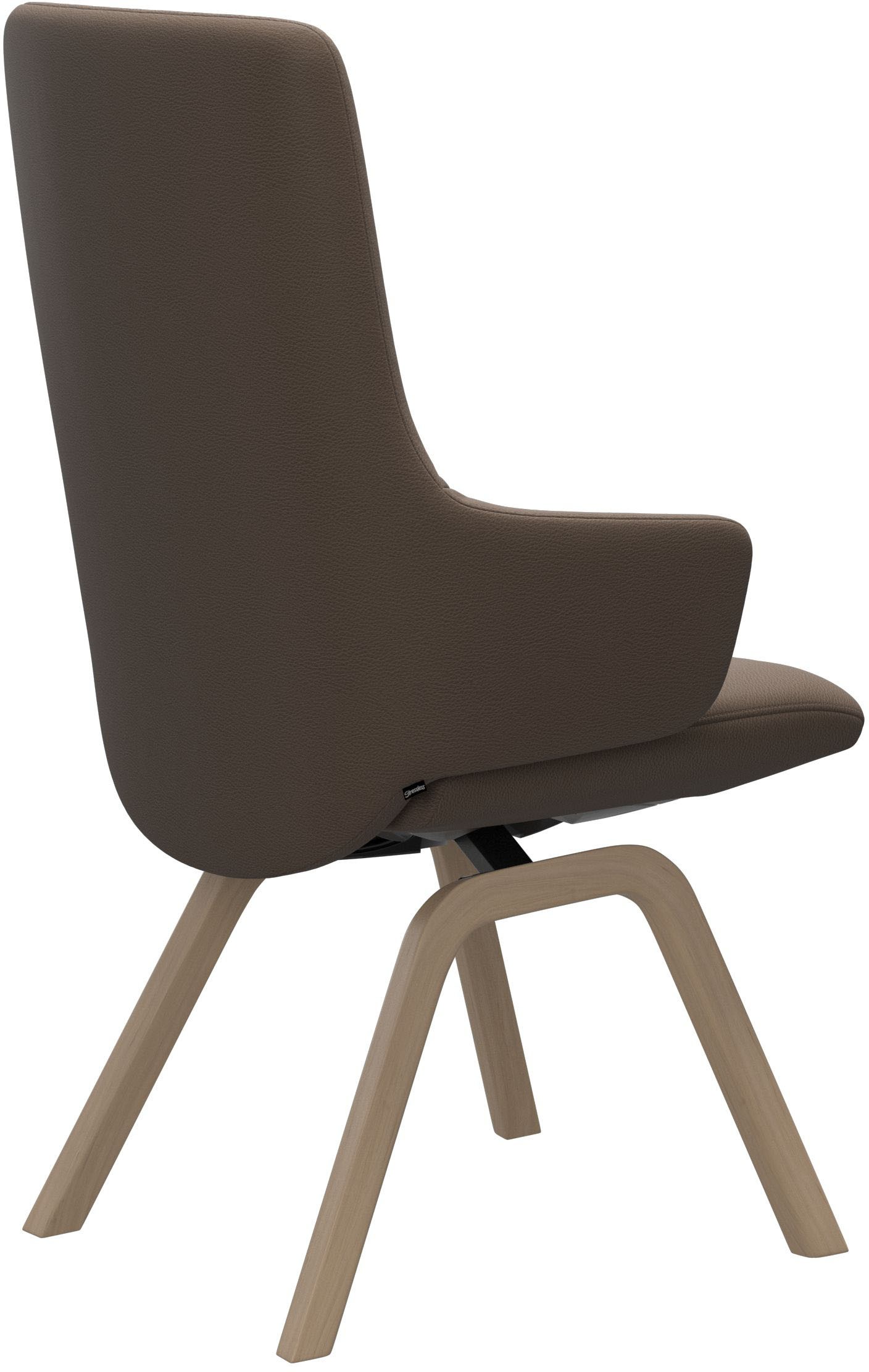 Stressless® Polsterstuhl »Laurel«, Leder BATICK, High Back mit Armlehne, Größe L, schräggestellte Beine in Walnuss