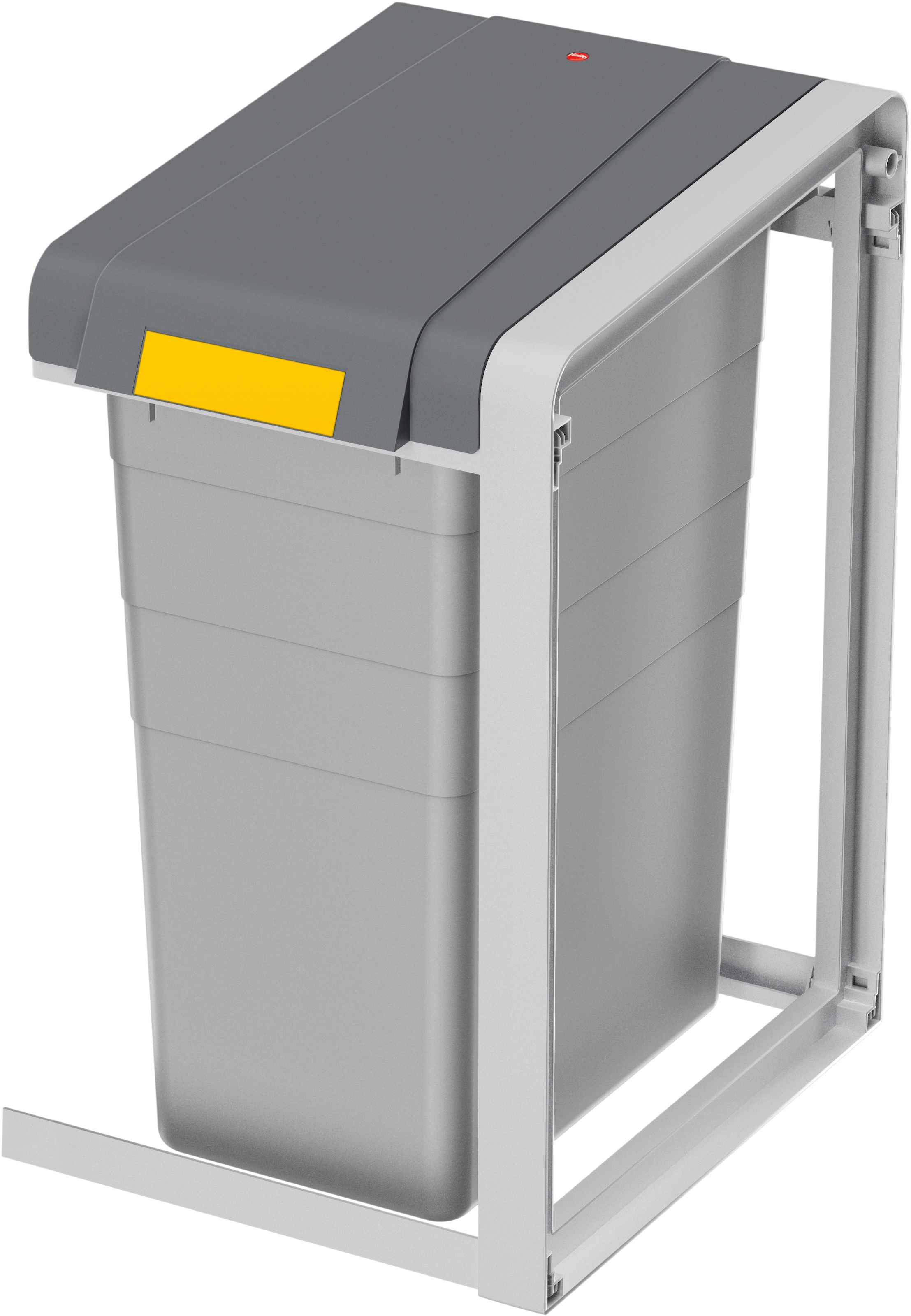 Hailo "ProfiLine Öko XL" 1 Behälter 38 Liter, grau, Kunststoff Inneneimer