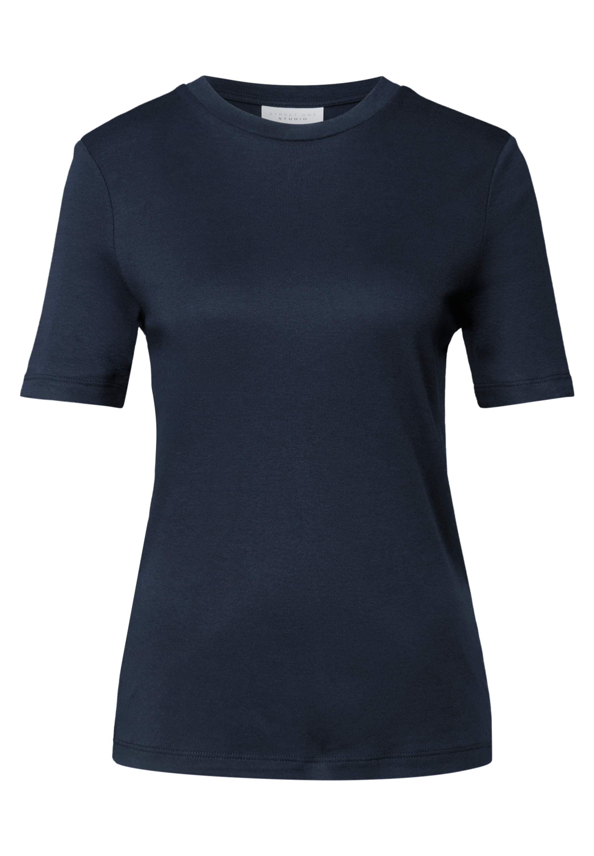 STREET ONE STUDIO Rundhalsshirt, Basic