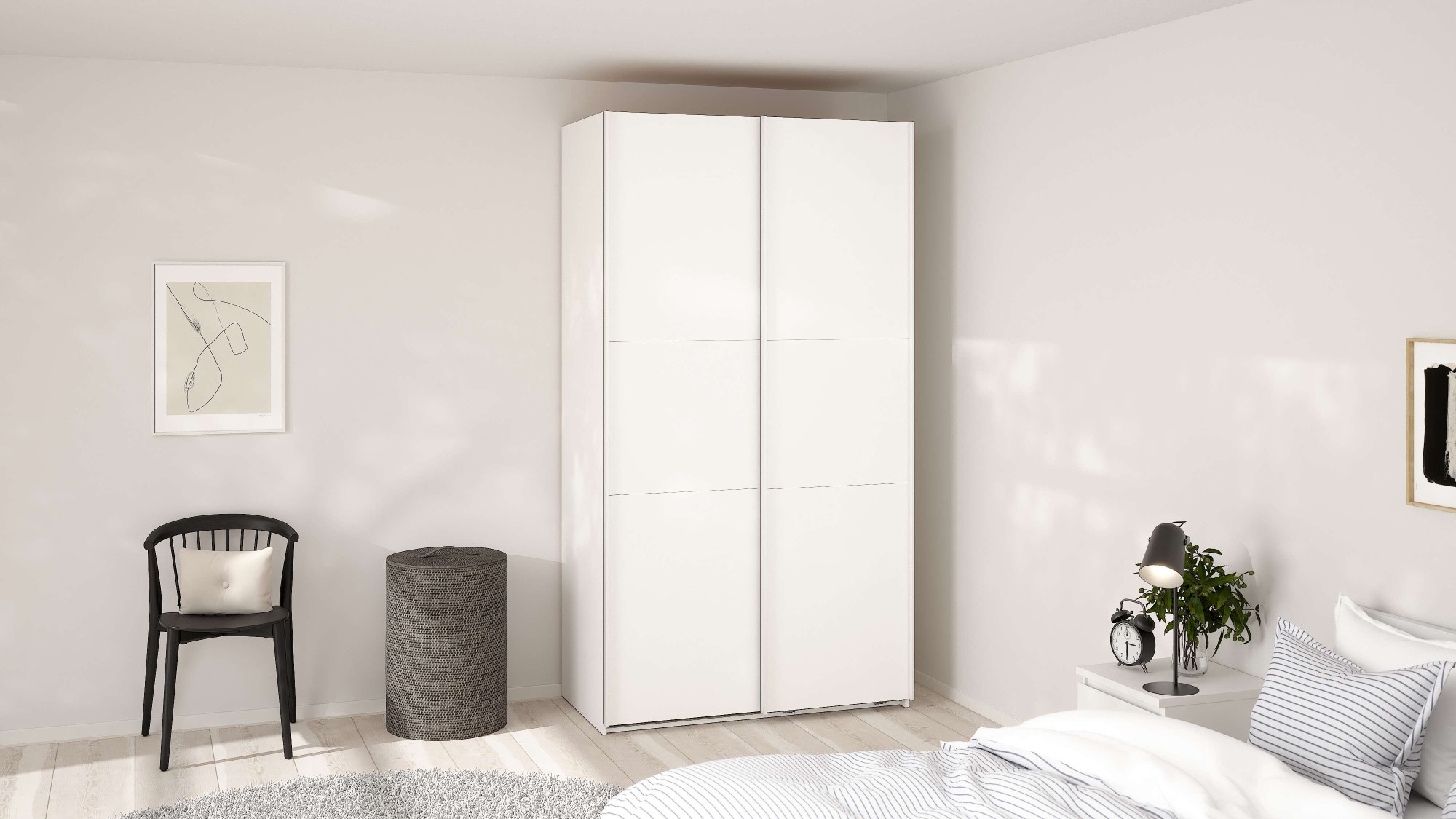 Home affaire Schwebetürenschrank "Como, Kleiderschrank, Schlafzimmerschrank günstig online kaufen