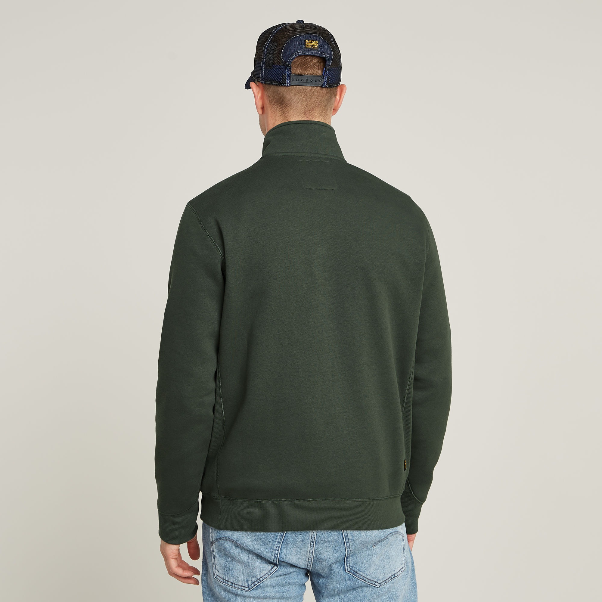 G-STAR Sweatshirt "Premium Core Half Zip" mit Stehkragen günstig online kaufen