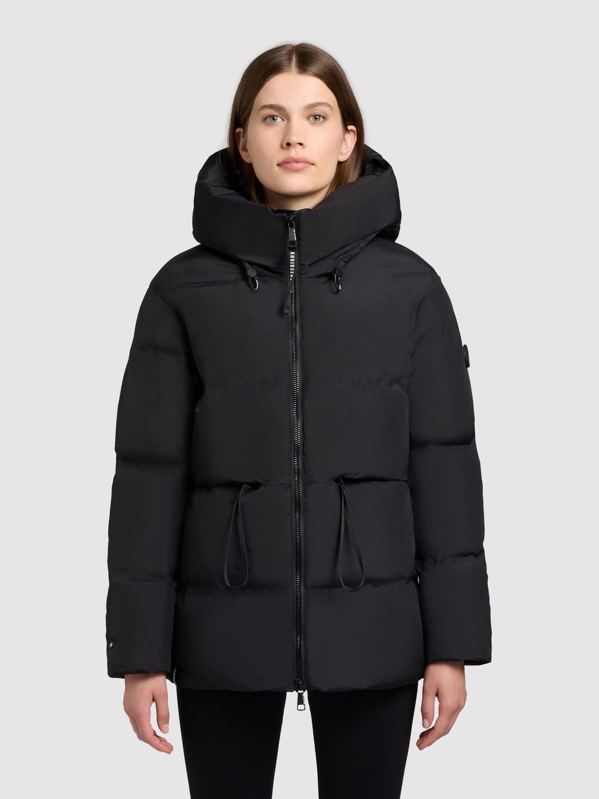 khujo Steppjacke "ELLIS" mit Kapuze aus Kunstfaser mit Nylonfutter und Polyesterwattierung