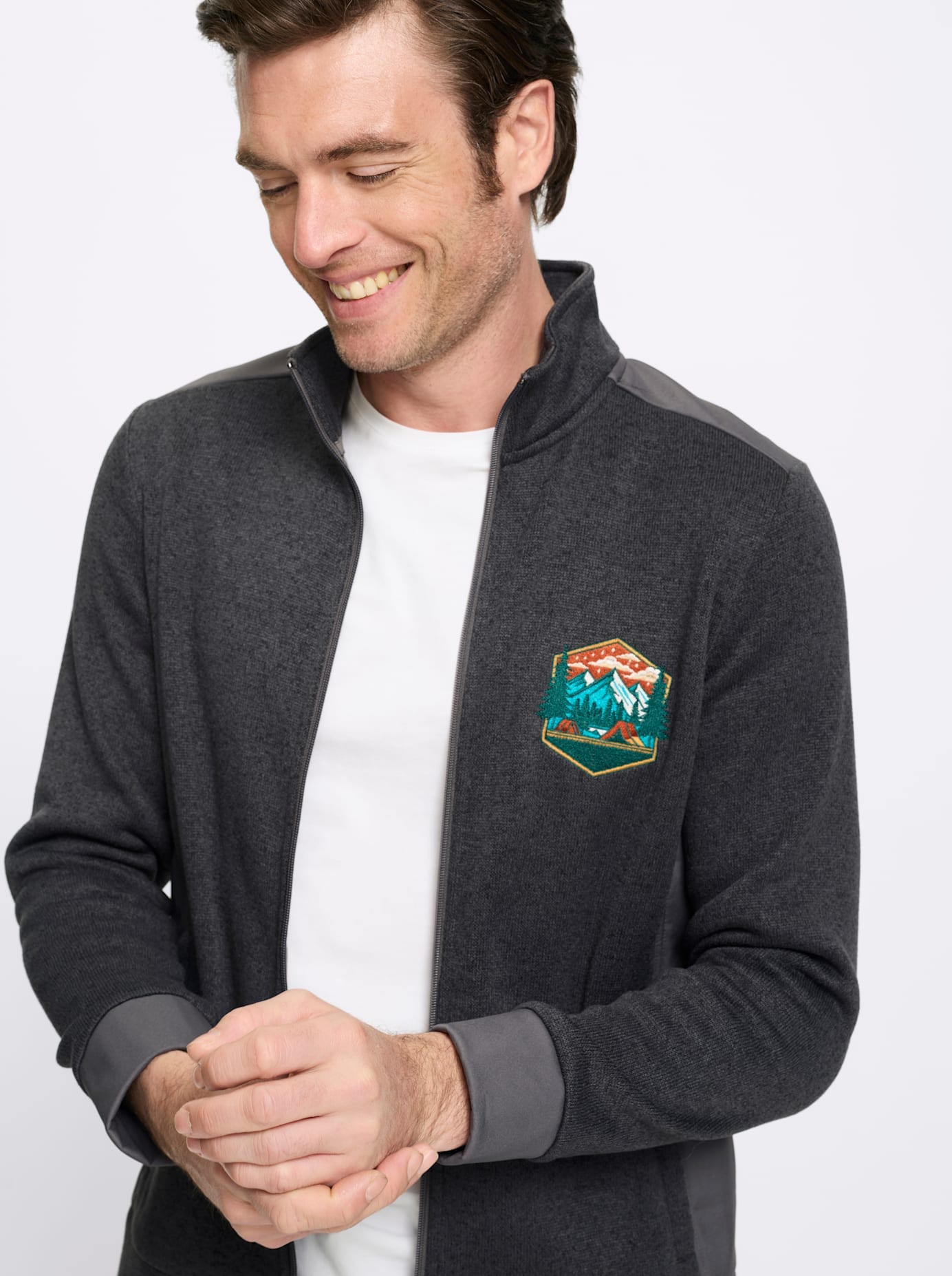 Catamaran Strickfleecejacke