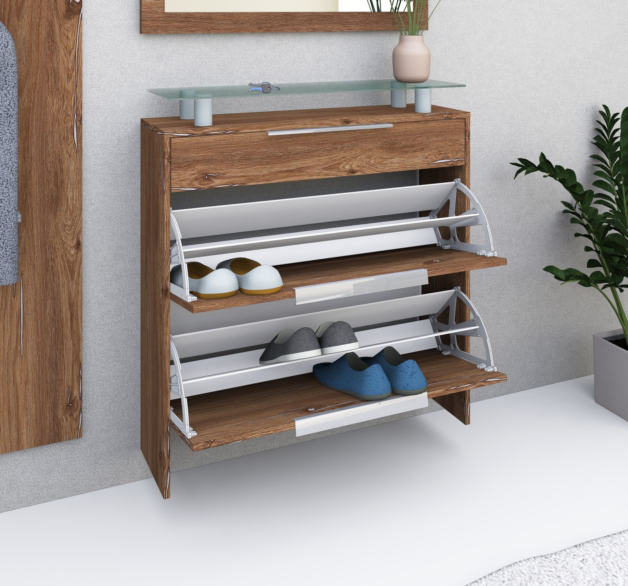 Thumbnail - borchardt Möbel Garderoben-Set "Oliva"