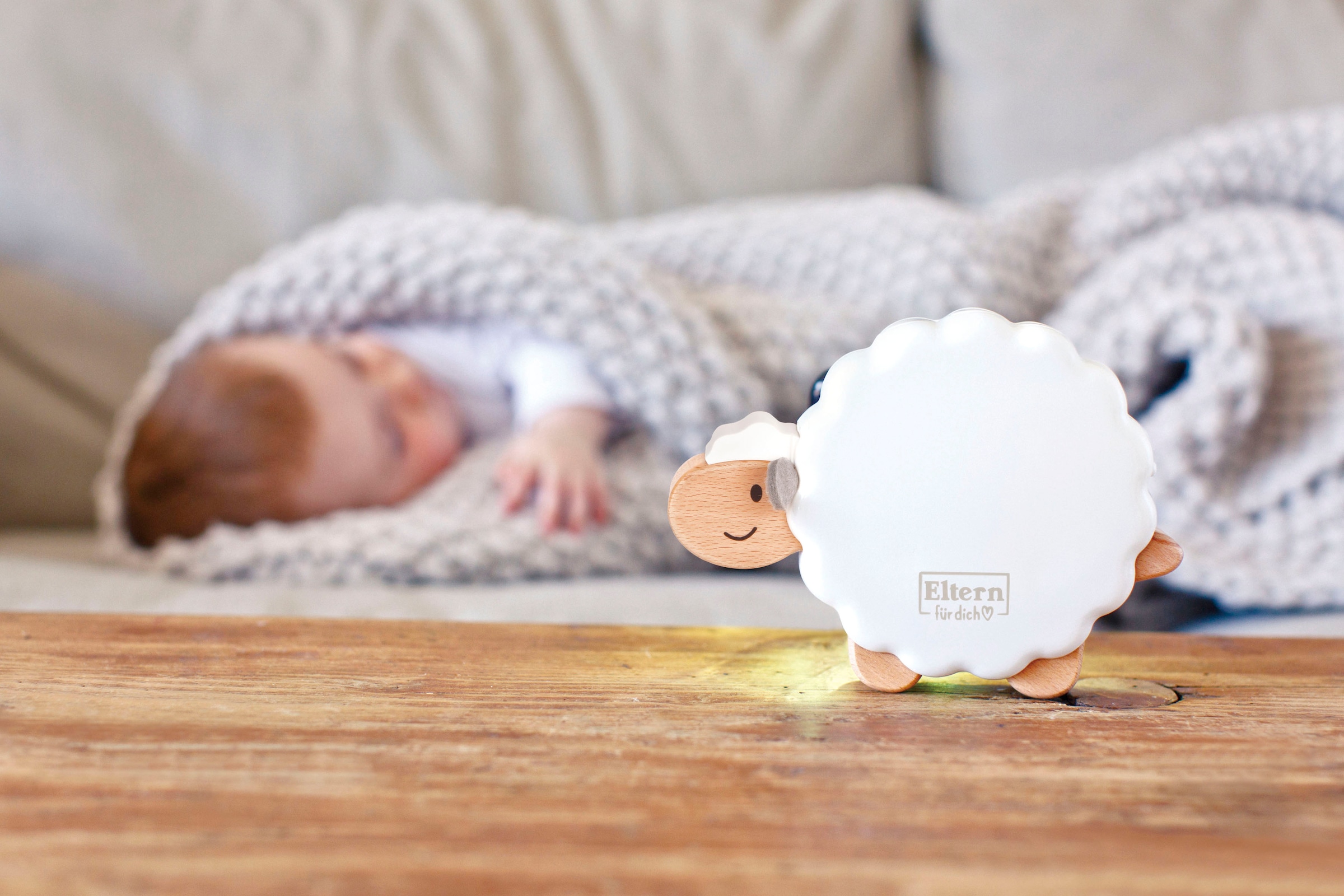 Hape Nachtlicht »Suse Schlafschaf«, mit 5 verschiedenen Einschlafmelodien