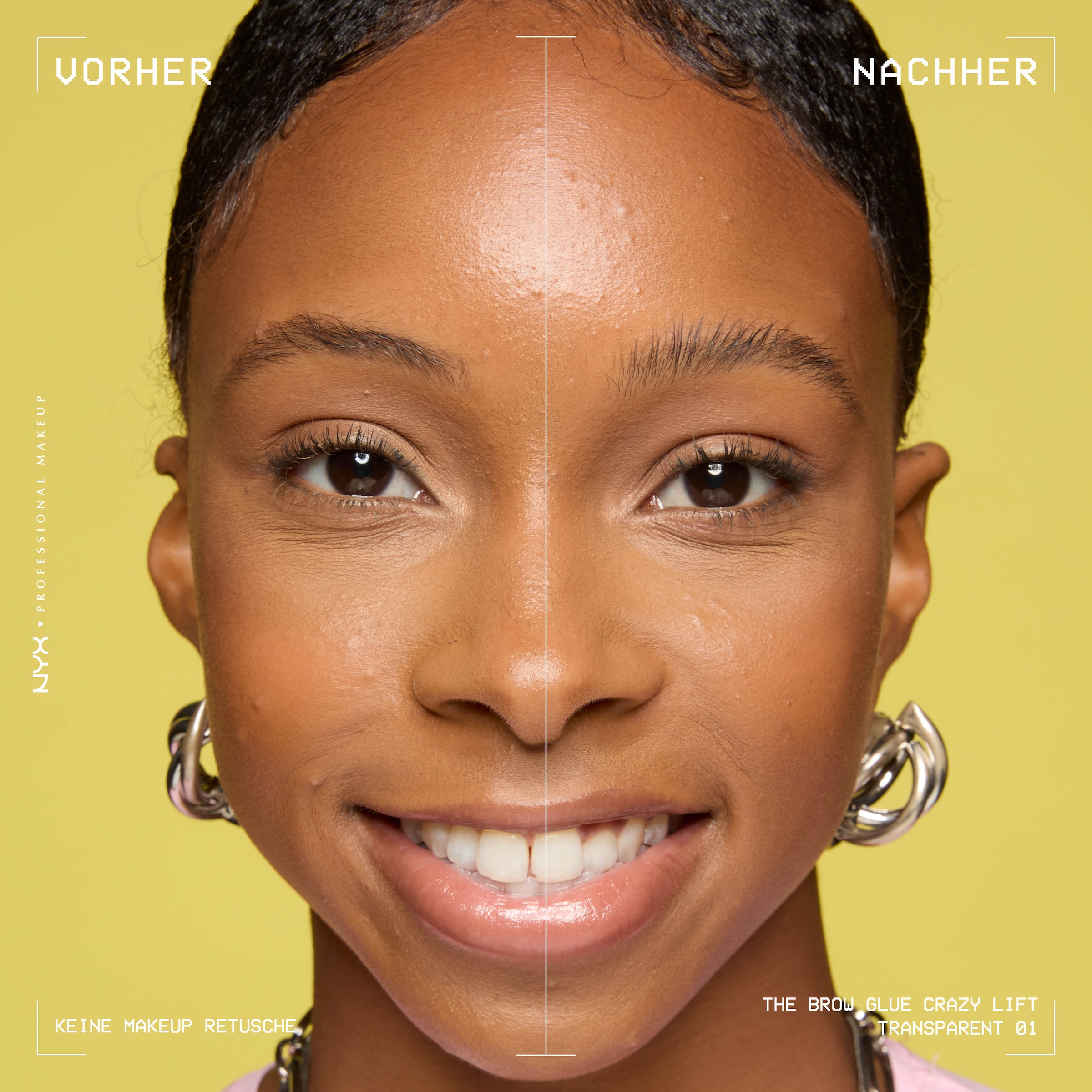 NYX Augenbrauen-Gel »NYX Professional Makeup The Brow Glue Crazy Lift«